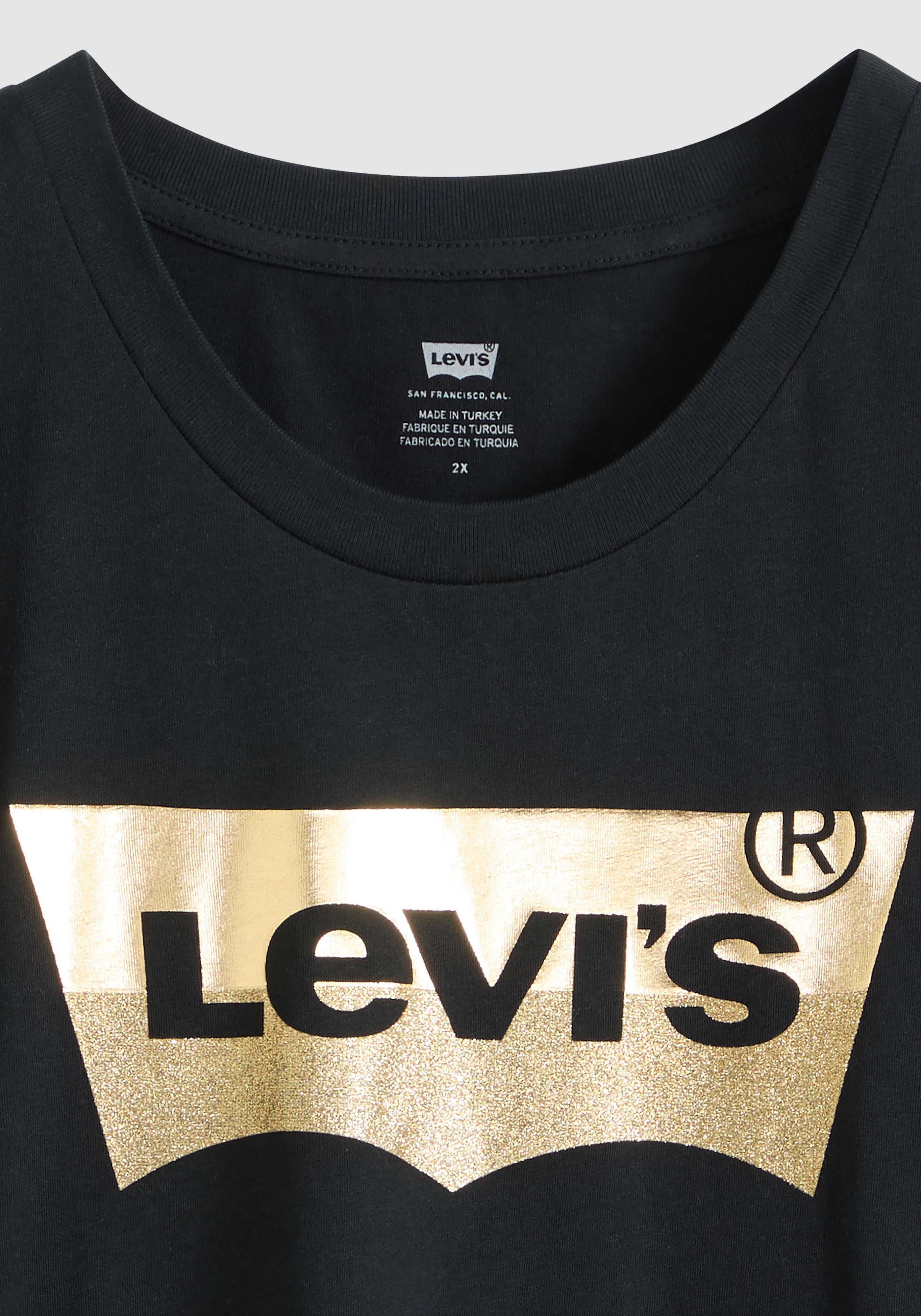 Levi's® Plus T-Shirt PERFECT TEE Figurumspielende Passform