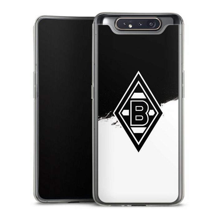 DeinDesign Handyhülle Borussia Mönchengladbach Gladbach Bundesliga Samsung Galaxy A80 Silikon Hülle Bumper Case Handy Schutzhülle