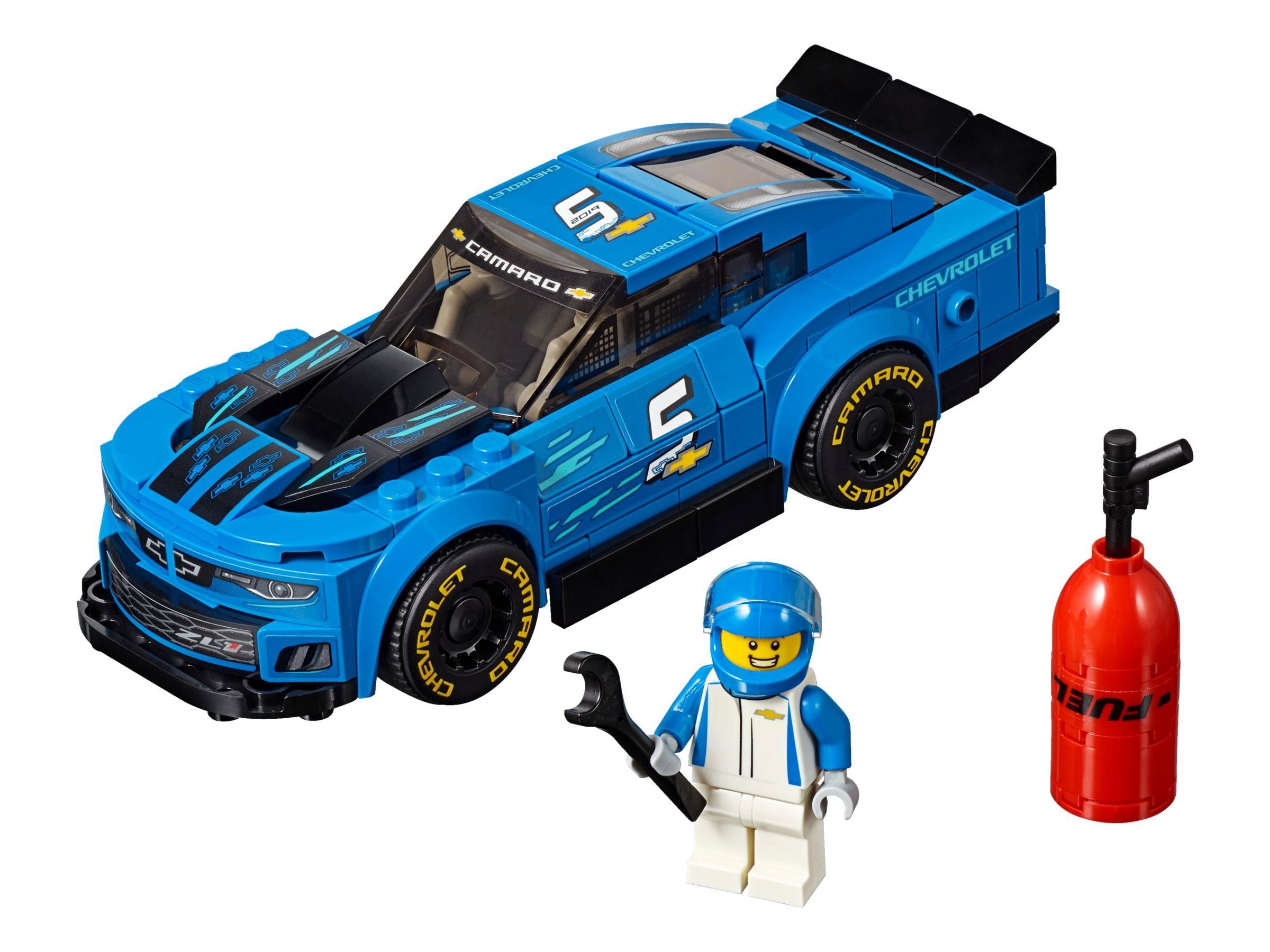 LEGO® LEGO 75891 Speed Champions Rennwagen Chevrolet Camaro ZL1 Spielbausteine, (Set, 198 St)