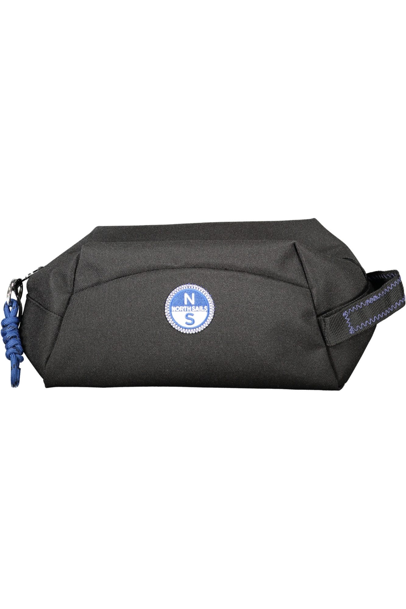 North Sails Aktentasche, Stilvolle schwarze Herrentasche mit praktischen Details und Schlüssel