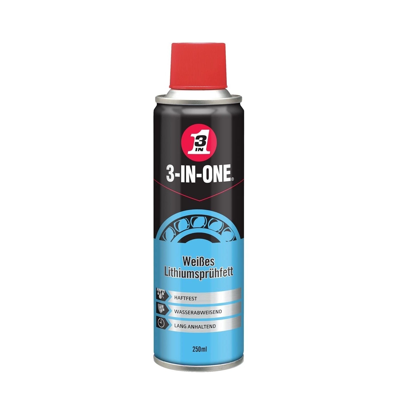 Schmierfett 3-IN-ONE Weißes Lithiumsprühfett WD-40 Langzeitfett Mehrzweckfett Sc
