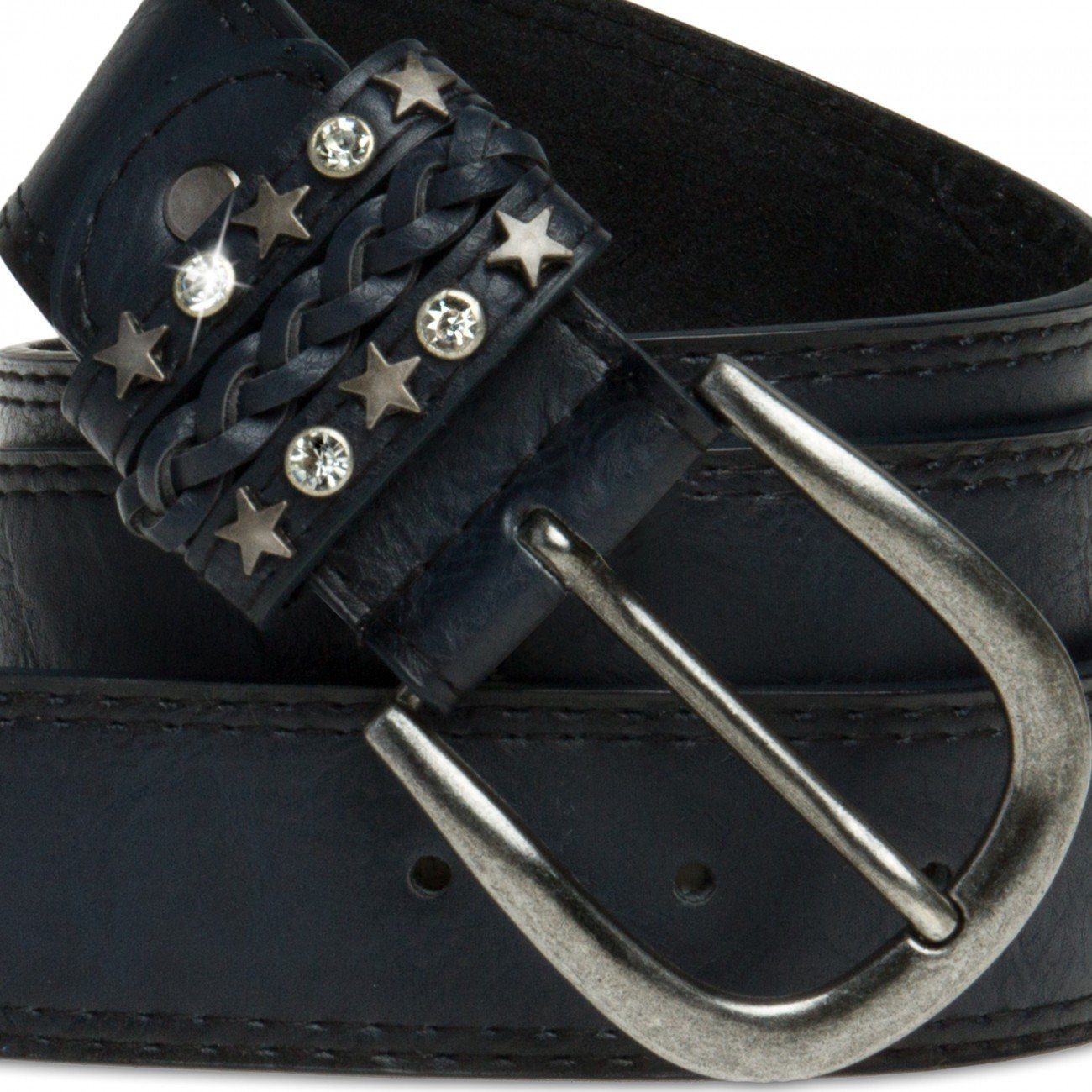 Caspar Synthetikgürtel Caspar GU291 Damen Vintage günstig online kaufen