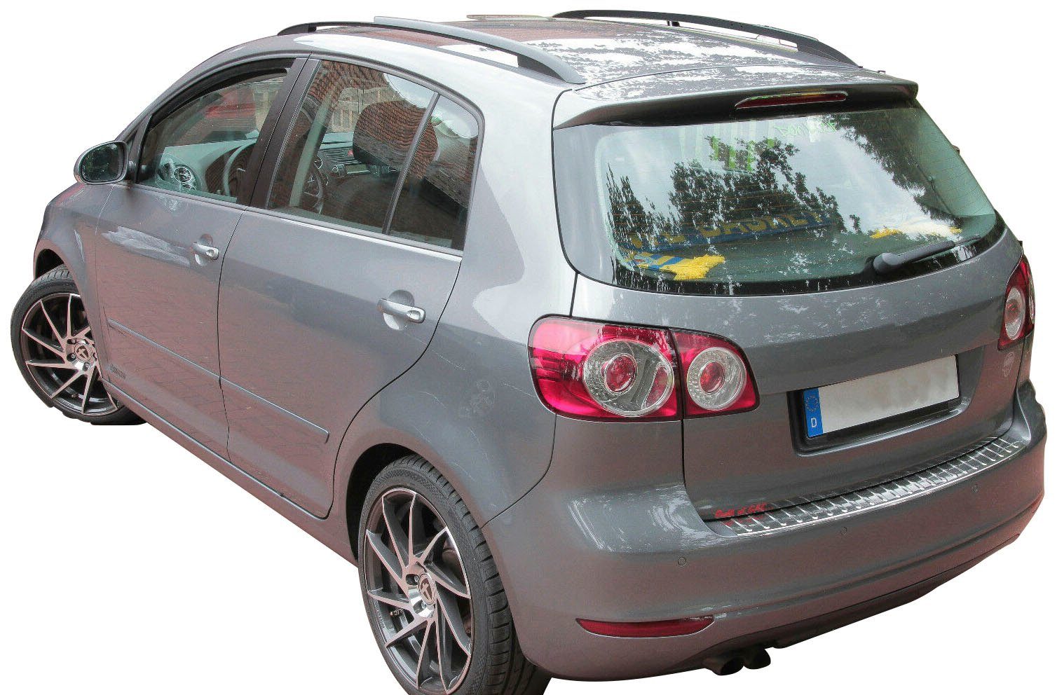 RECAMBO Ladekantenschutz, Zubehör PLUS 2010-2014, 2008-2014, für Edelstahl GOLF chrom VW CROSSGOLF poliert