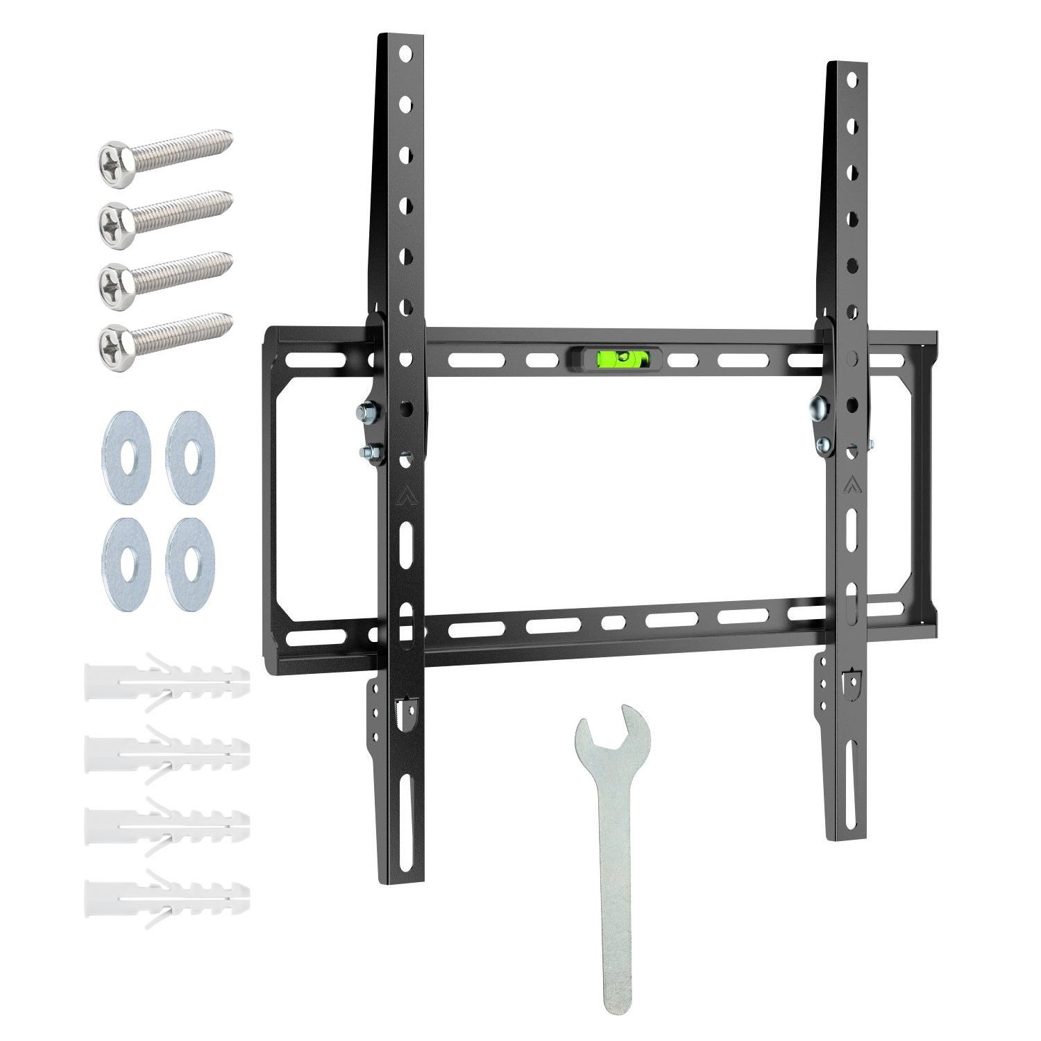 ARLI TV-Wandhalterung TV Wandhalter flach ultra slim Wandhalterung, (1-tlg., Wandhalter für TV, 37 40 43 50 52 55 65 70 zoll Fernseher LED LCD VESA)