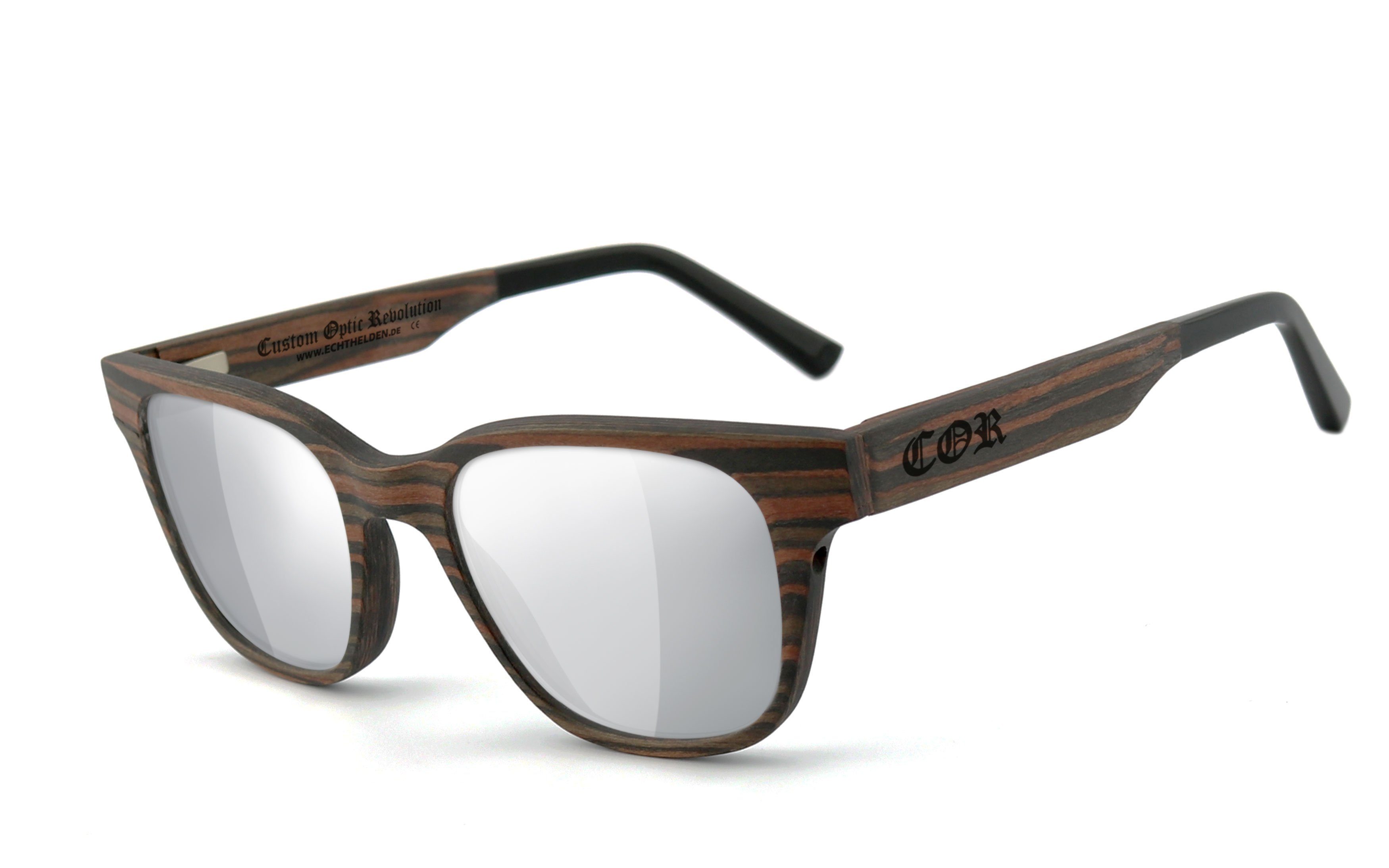 COR Sonnenbrille 012 aus Holz mit HLT® Qualitätsgläsern