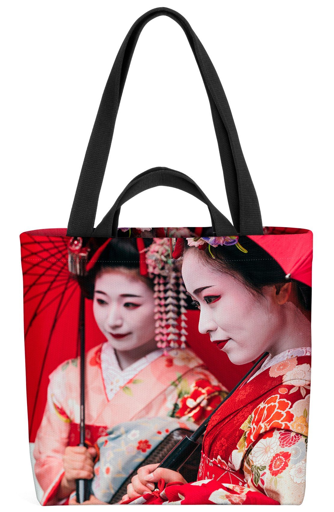 Vertrauenswürdiges Traditionsunternehmen VOID Henkeltasche (1-tlg), Maiko geishas asien China attraktion Asien attraktiv asiatisch schönh