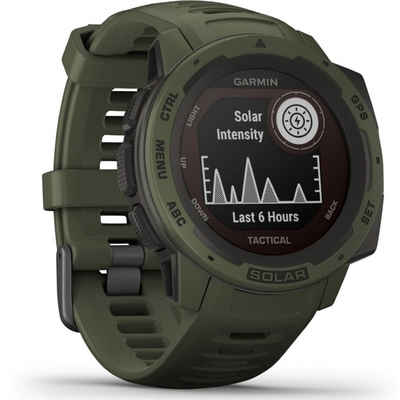 Garmin Instinct Solar Tactical - Smartwatch - hellbraun Smartwatch
