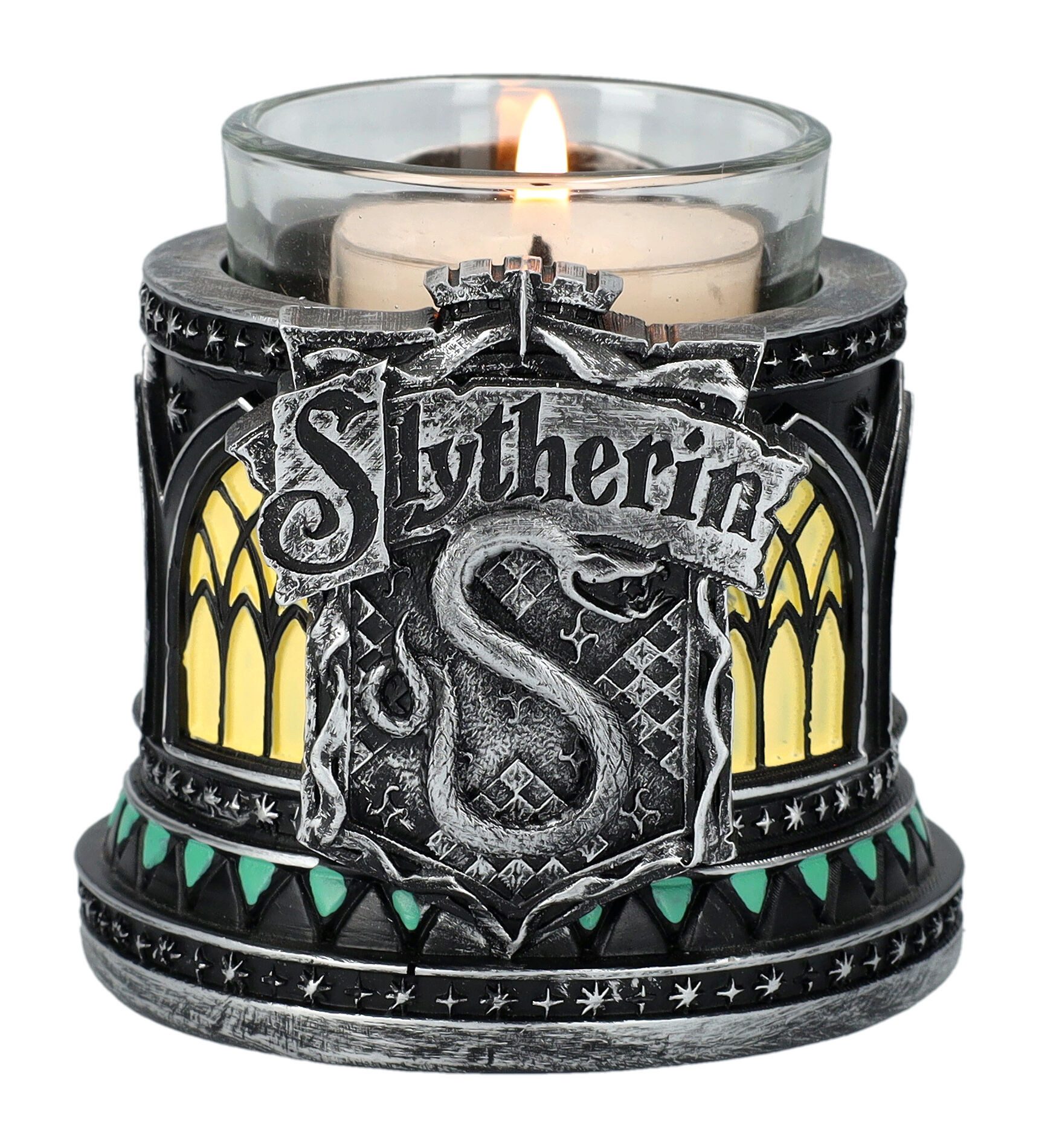 Figuren Shop GmbH Teelichthalter Teelichthalter Harry Potter - Slytherin - günstig online kaufen
