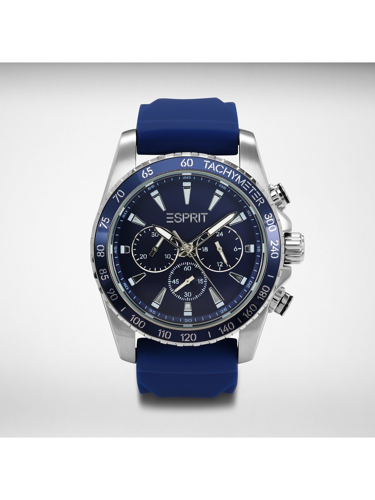 ESPRIT Analog Quarz, Herren-Uhren blau Klassikuhr Esprit Quarzuhr