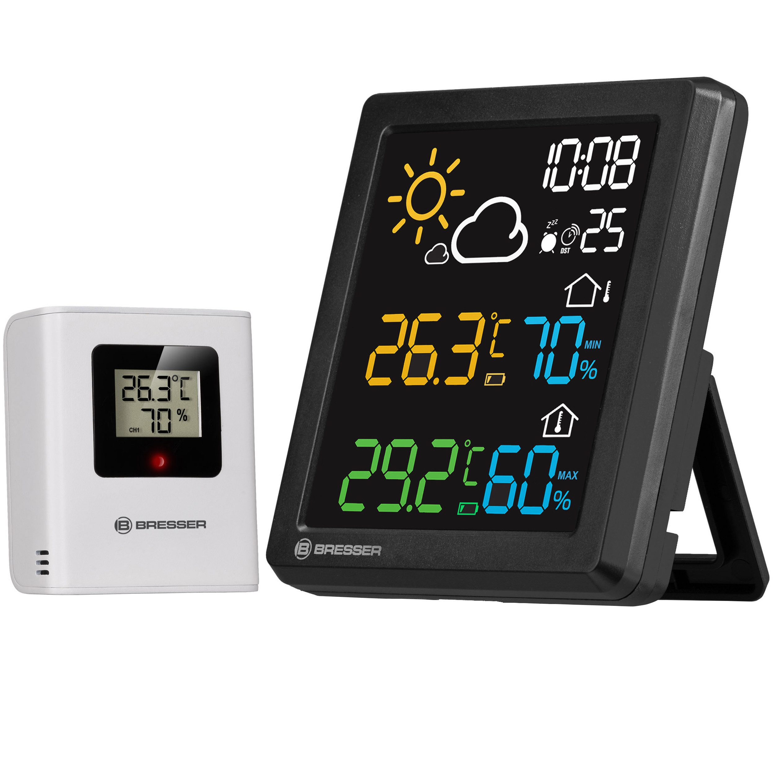 Wetterstation BRESSER MeteoCast Pico Farbwetterstation