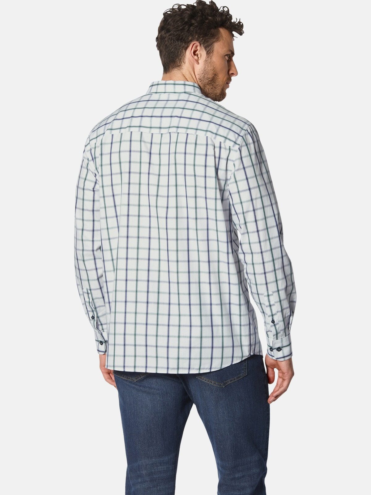 Babista Langarmhemd ROMANTELLA mit Kontrast-Ärmelumschlag günstig online kaufen