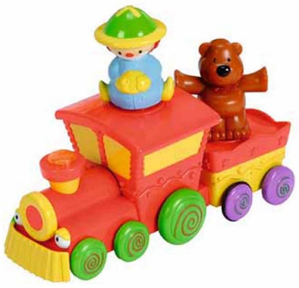 SIMBA Spielzeug-Lokomotive Zirkuszug - Zug Eisenbahn ca. 21 cm, als Geschenk geeignet