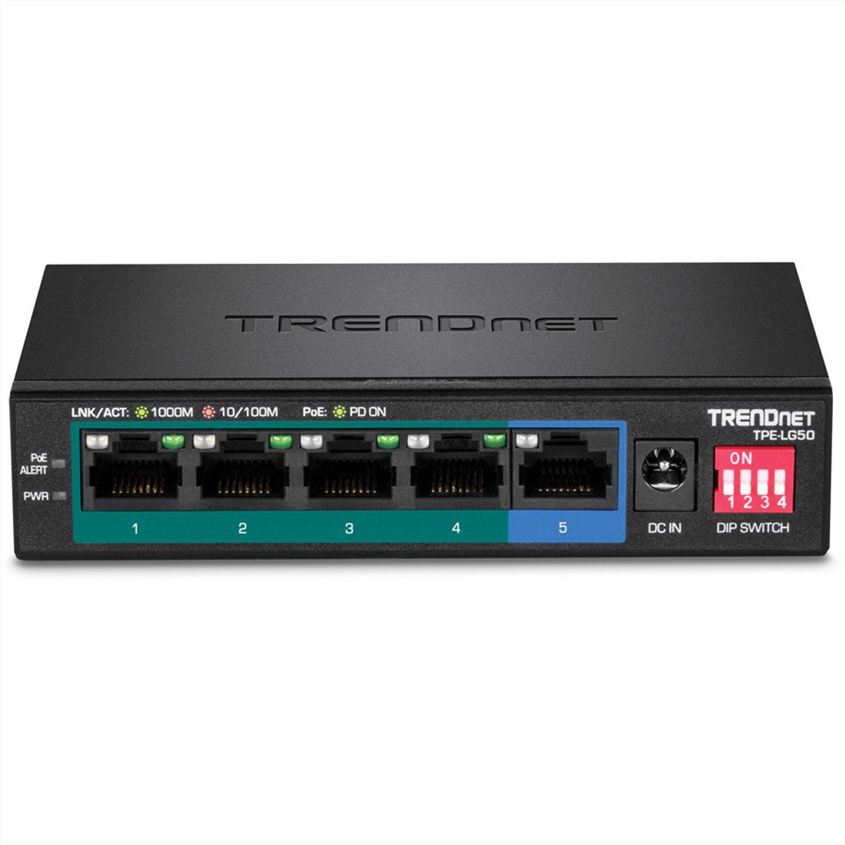 TPE-LG50 Switch Netzwerk-Switch PoE+ Trendnet