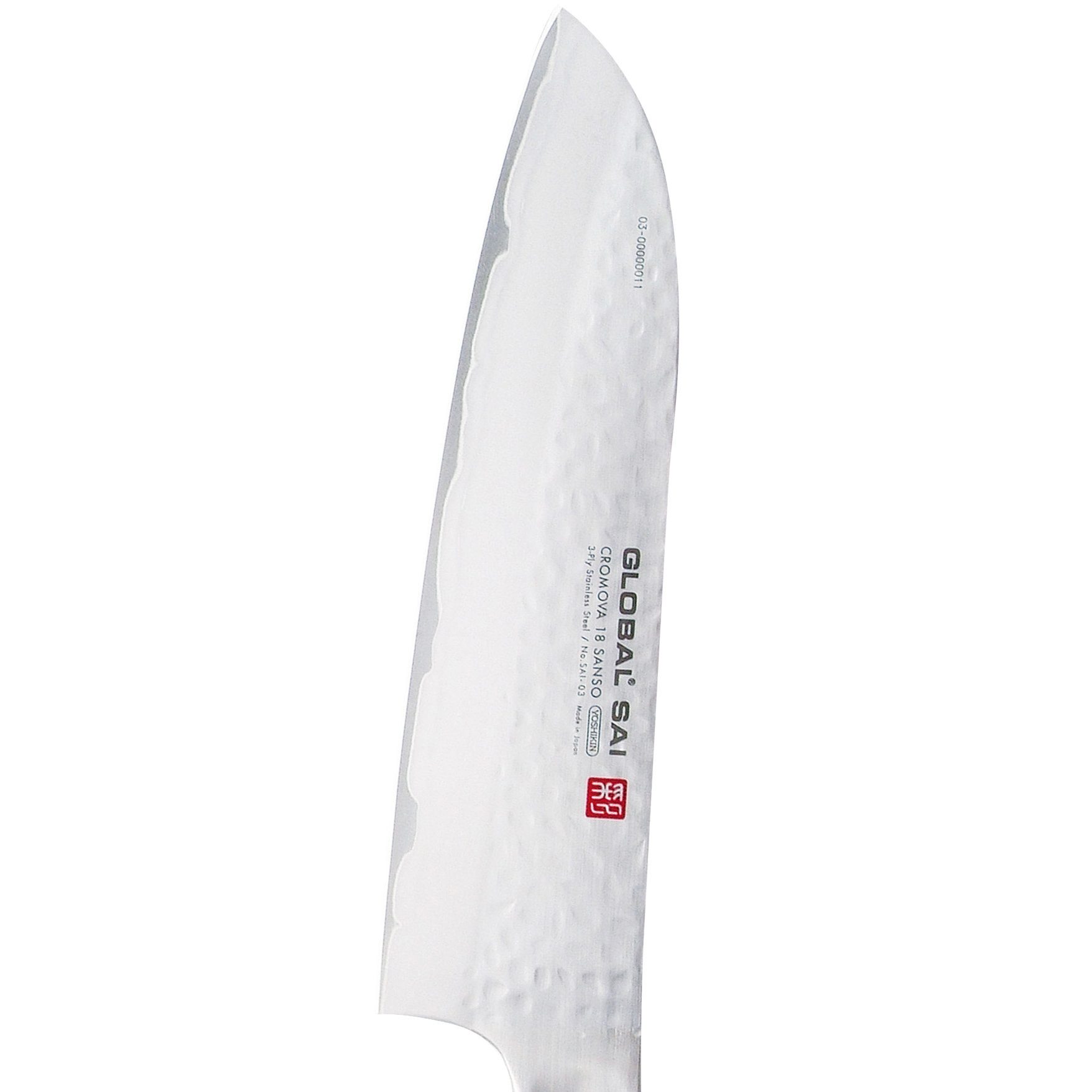 GLOBAL Santokumesser SAI Santoku 19 cm SAI-03