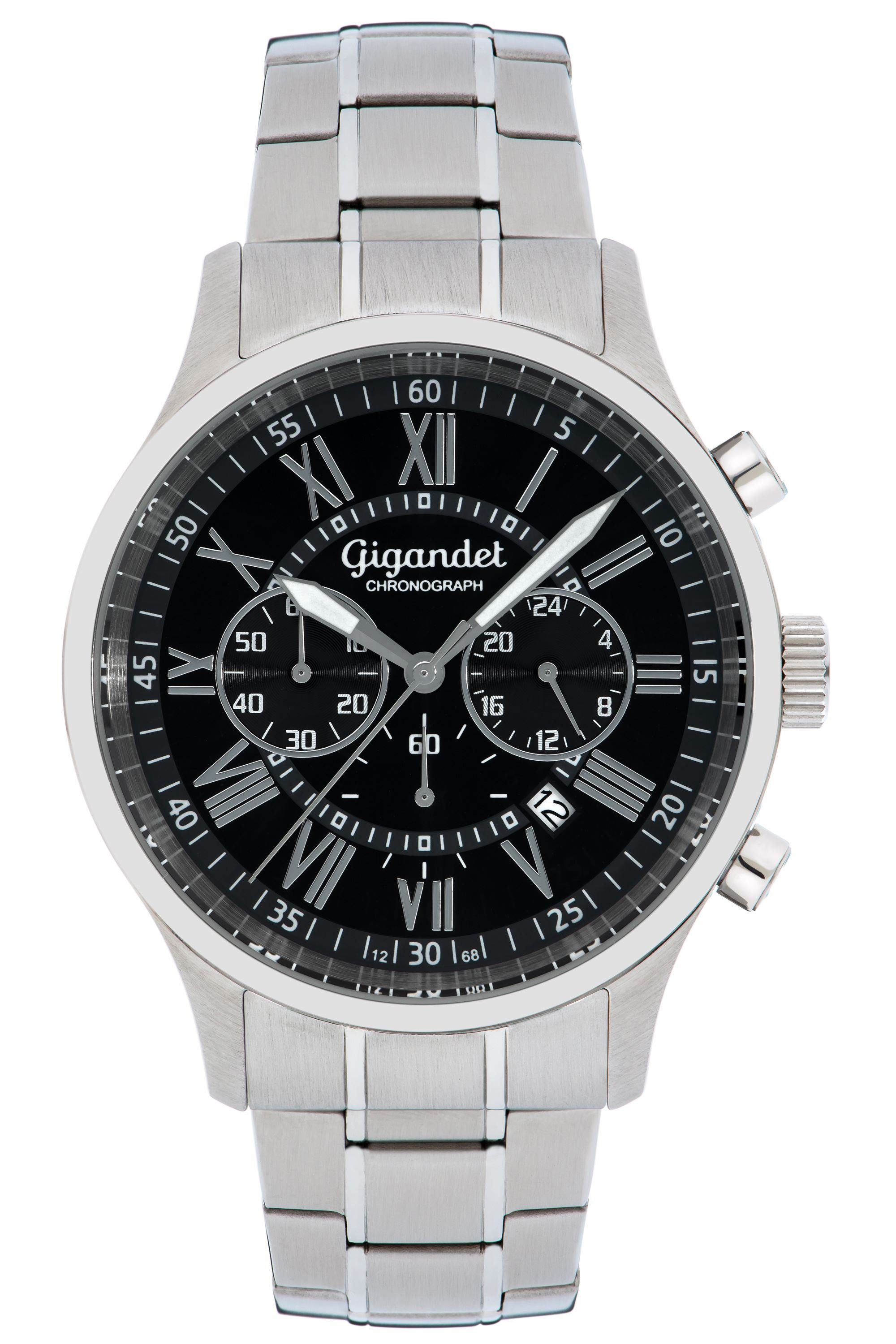 Chronograph Armbanduhr, Herrenuhr, Sportuhr, 44mm, VERNISSAGE G47-002