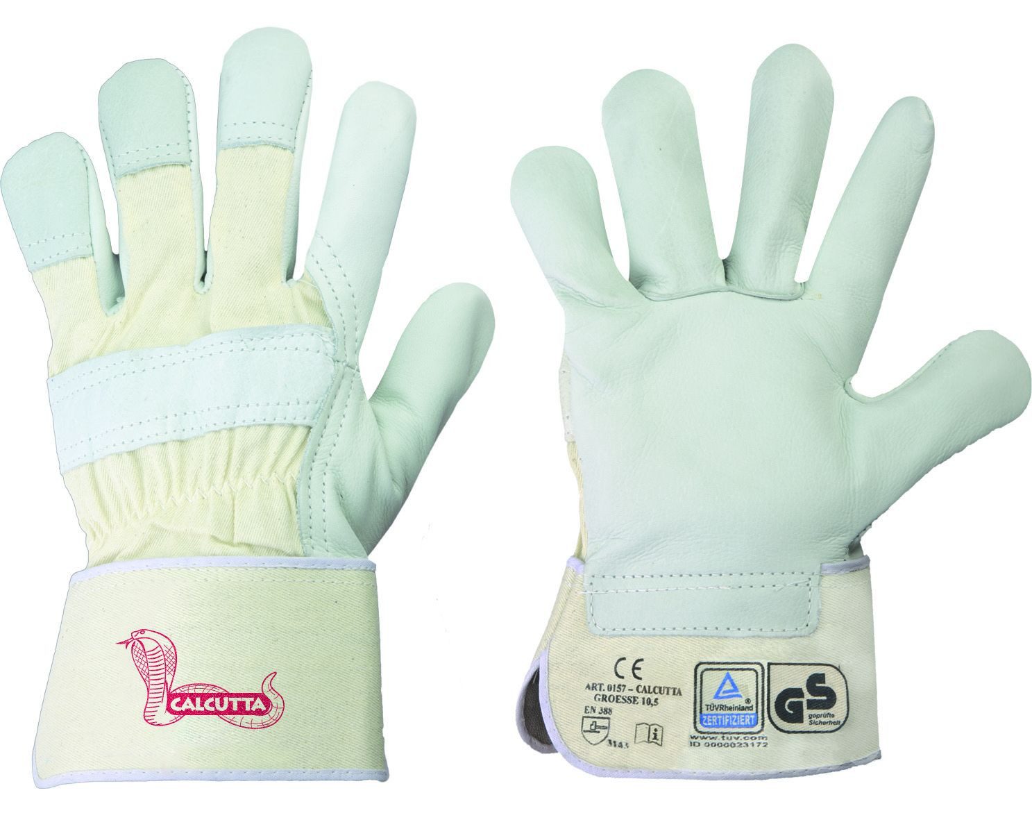Feldtmann Arbeitshandschuhe Handschuhe Vollrindleder STRONGHAND Gr. 10,5