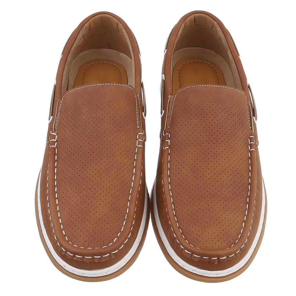 Coolwalk Bequeme Slip-On Schuhe für vielseitige Anlässe Slipper (89229303) Flach Slipper in Camel