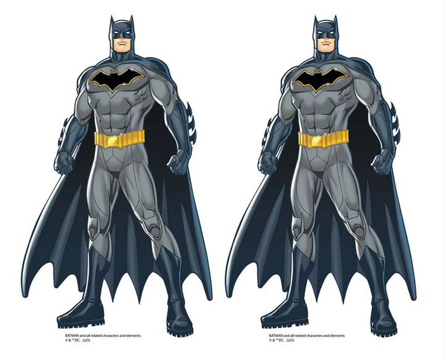 Dekofigur Batman Caped Crusader - 2er Set Tischdekoration
