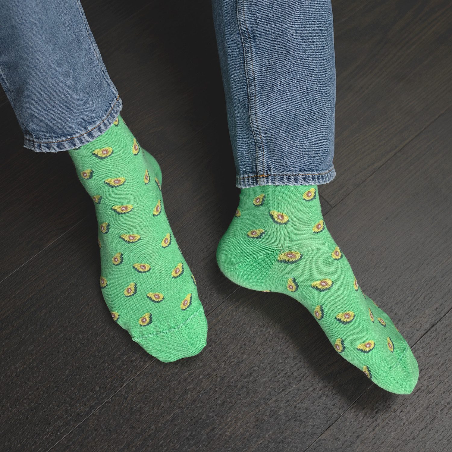 Footstar Basicsocken Damen/Herren Bunte Motiv Socken Funny Baumwollsocken