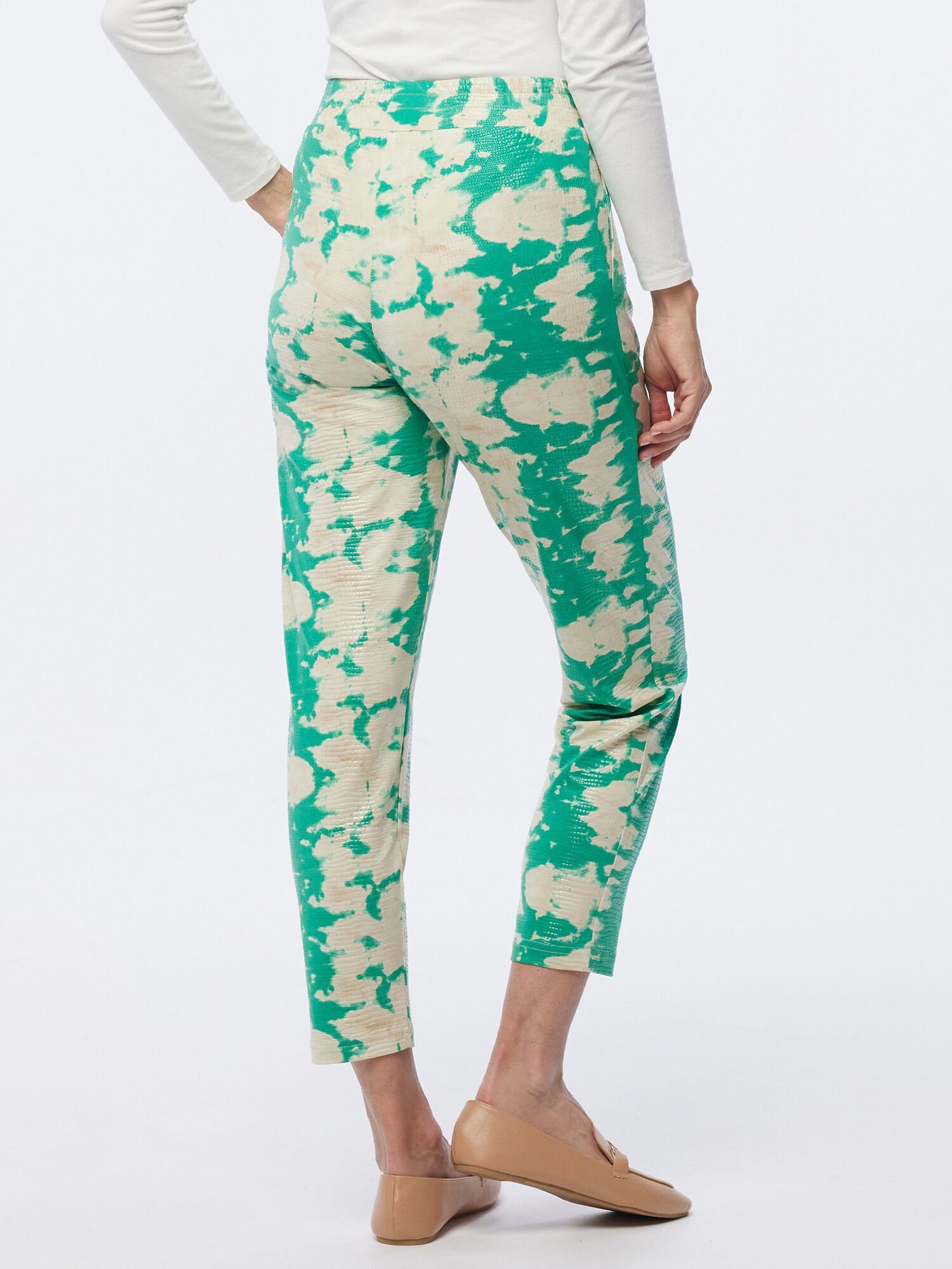 MONACO blue Lederimitathose Jogg Pants figurumspielend günstig online kaufen