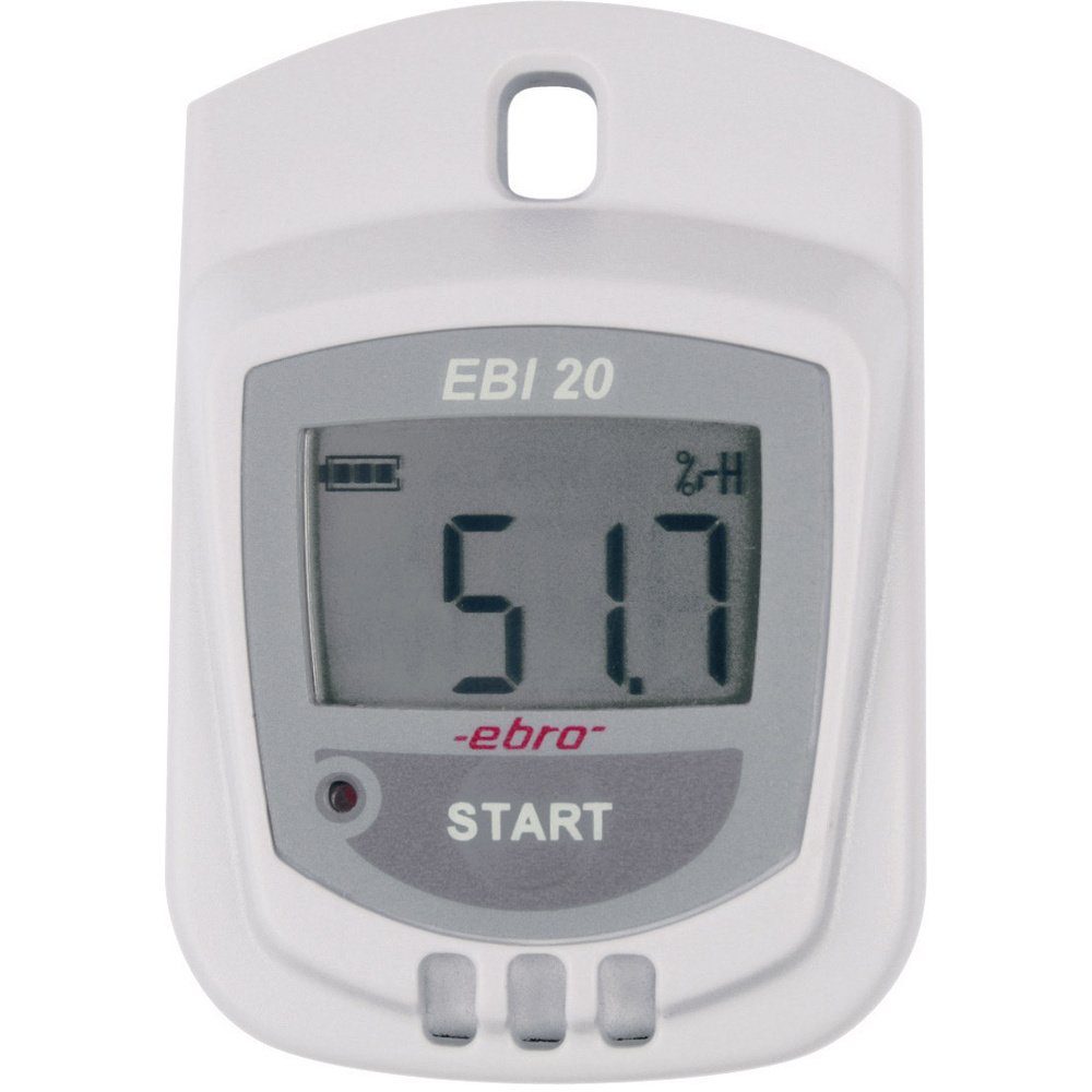 Klimamesser ebro 1601-0044-Z EBI 20-TH1 Multi-Datenlogger Messgröße Luftfeuchtigk