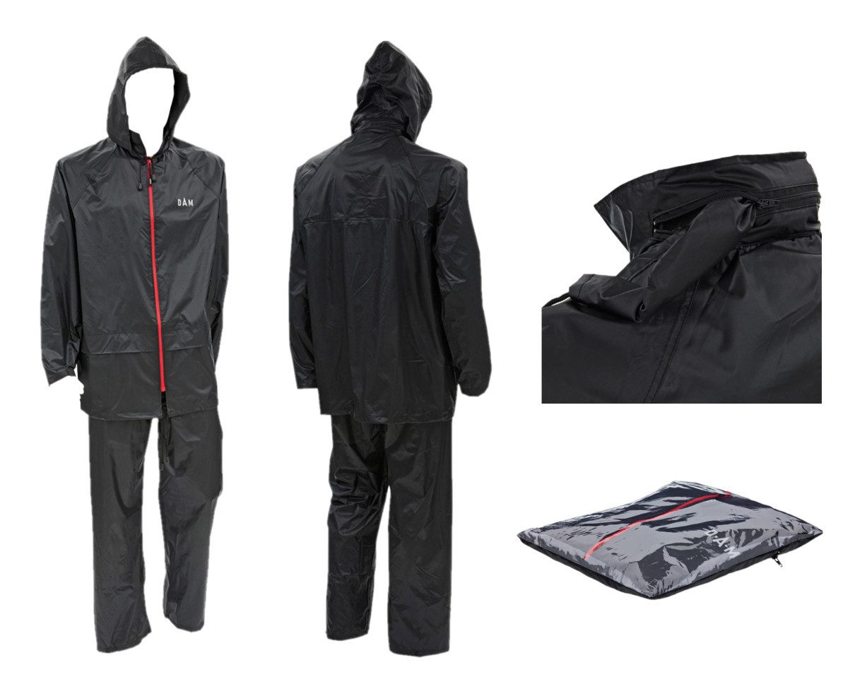 Regenanzug Protec Rainsuit Leichter 2 teiliger Regenanzug wasserdicht Gr. M - XXL