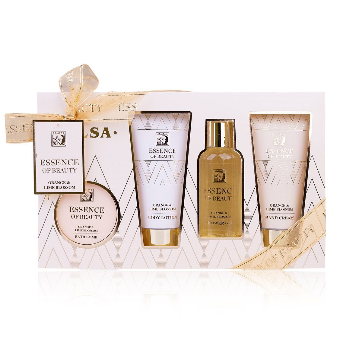 ACCENTRA Hautreinigungs-Set Essence of Beauty 390 ml, 4-tlg., Badeset in Geschenkbox