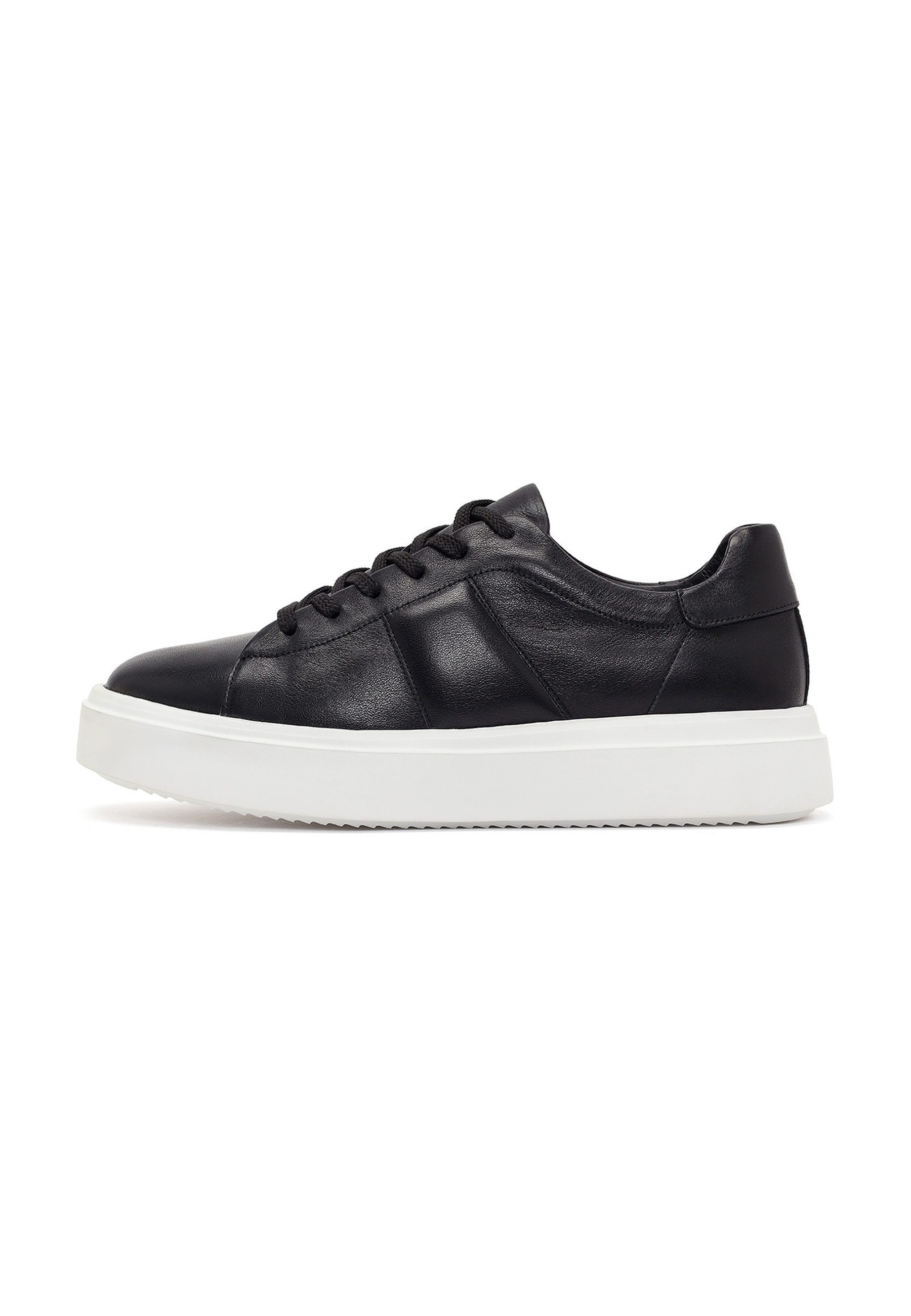 Derimod Leder Sneaker Sneaker Echtes Leder, Lederfutter, Gummisohle, Schnürverschluss, Herrenstil