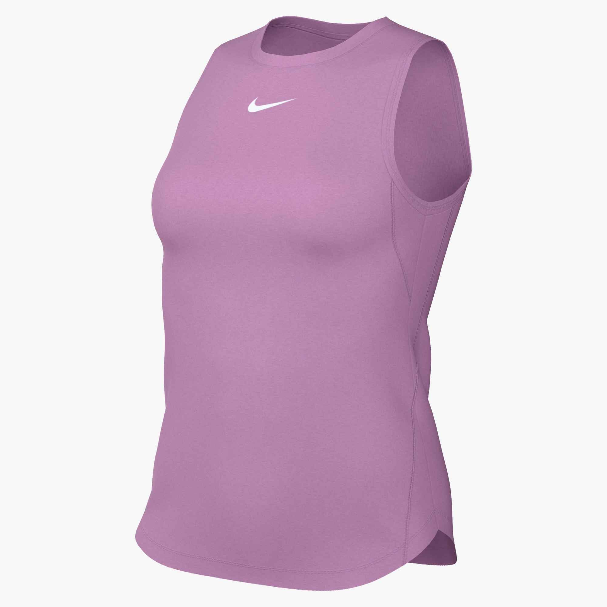 Nike Tanktop W NK ONE CLASSIC DF TANK mit Tanktop-Schnitt, aus Polyester und Elasthan, schweißableitend