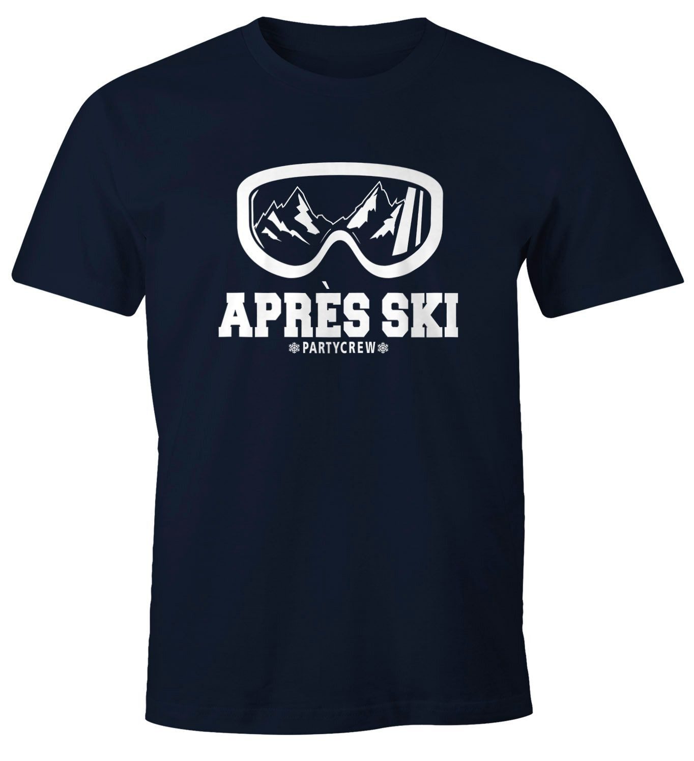 Print-Shirt Herren T-Shirt Après Ski Party Crew Ski-Fahrer Snowboard-Fahrer