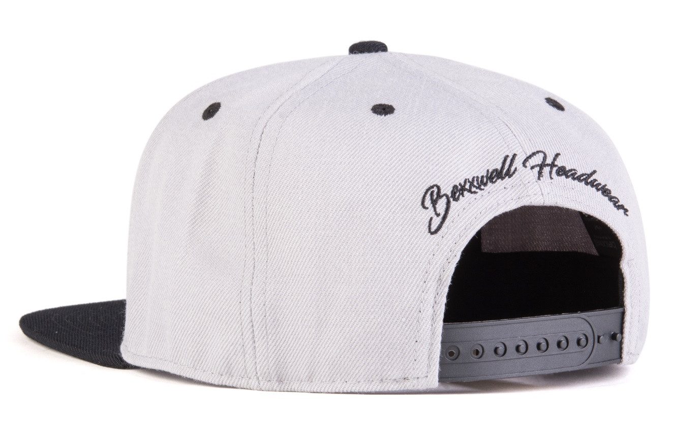 Bexxwell Snapback Cap mit Web-Label (optimale Passform, Unisex)