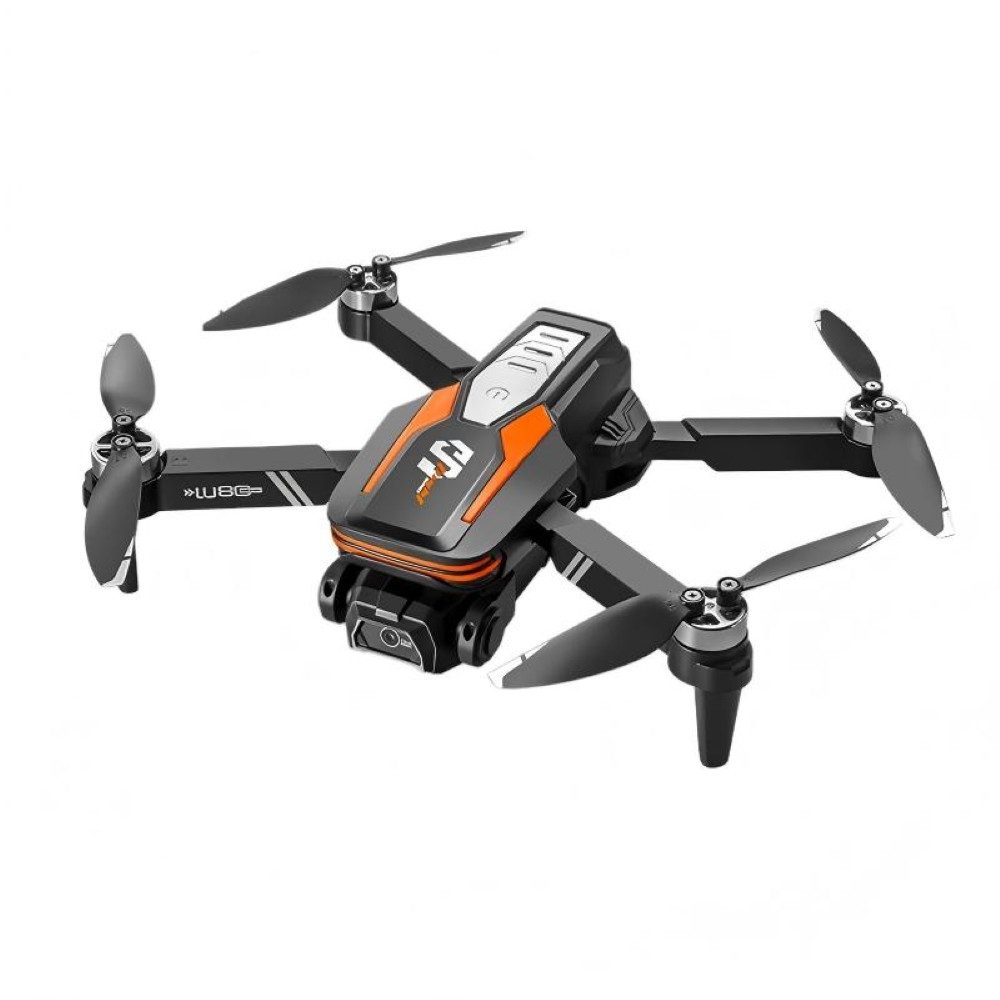 FACEGLE Klappdrohne LU80 mit bürstenlosem Motor2,4-Zoll-HD-Sender Drohne (4-Wege-Hindernisvermeidung & 90° Dualkamera)