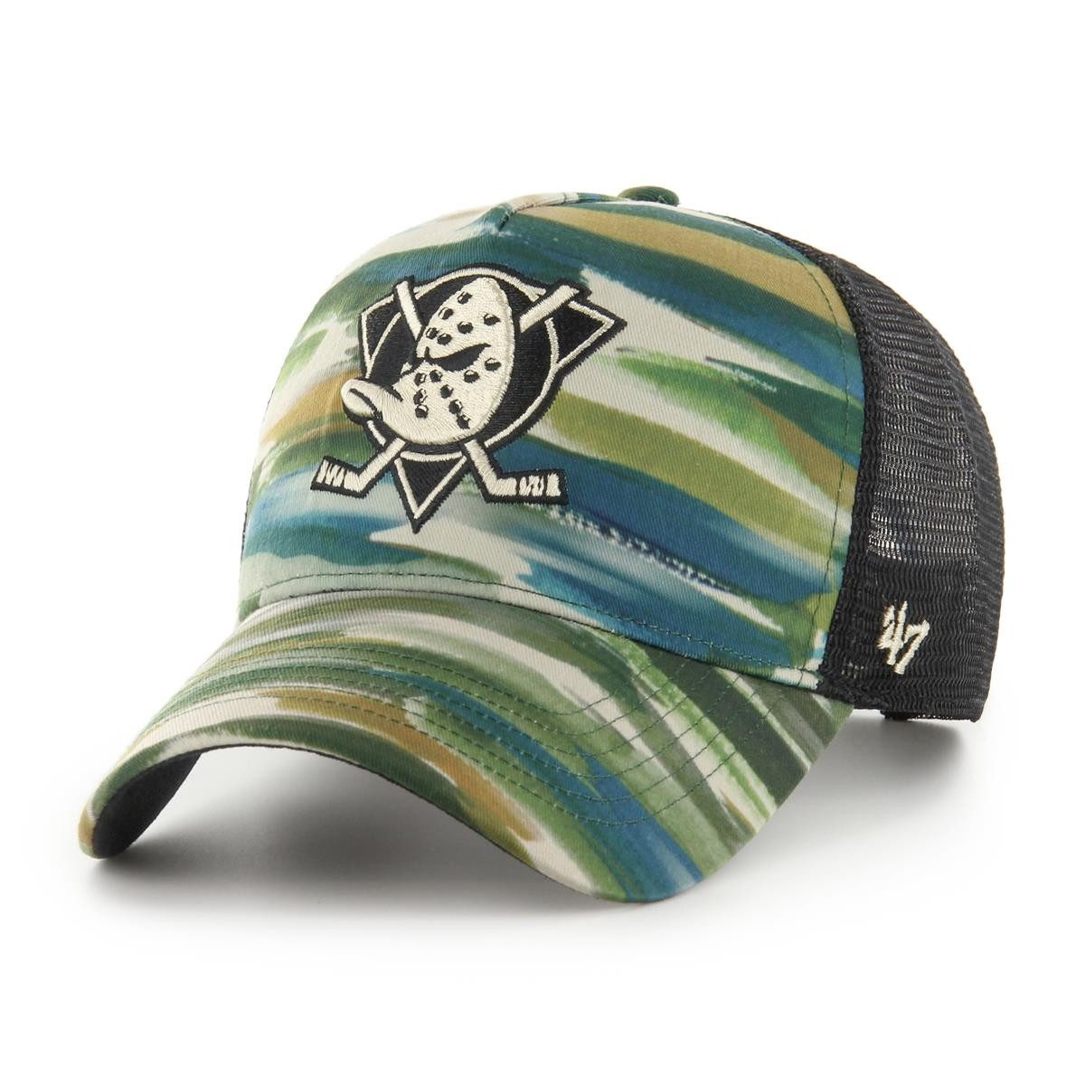 Trucker Cap '47 Brand NHL Anaheim Ducks Fisherman Camo Mesh Cap 47 MVP DT