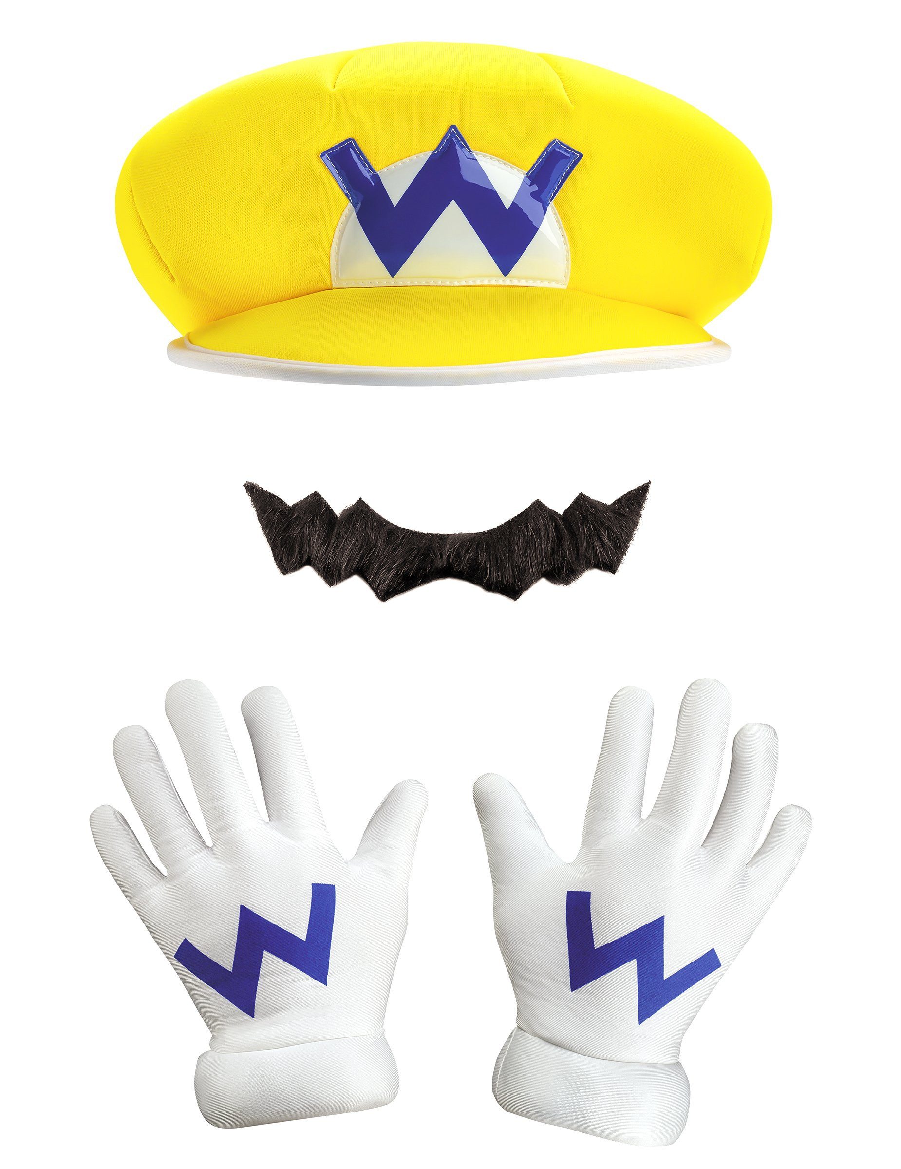 Disguise Kostüm Wario Панельна обшивкаs-Set Nintendo Lizenzartikel bunt