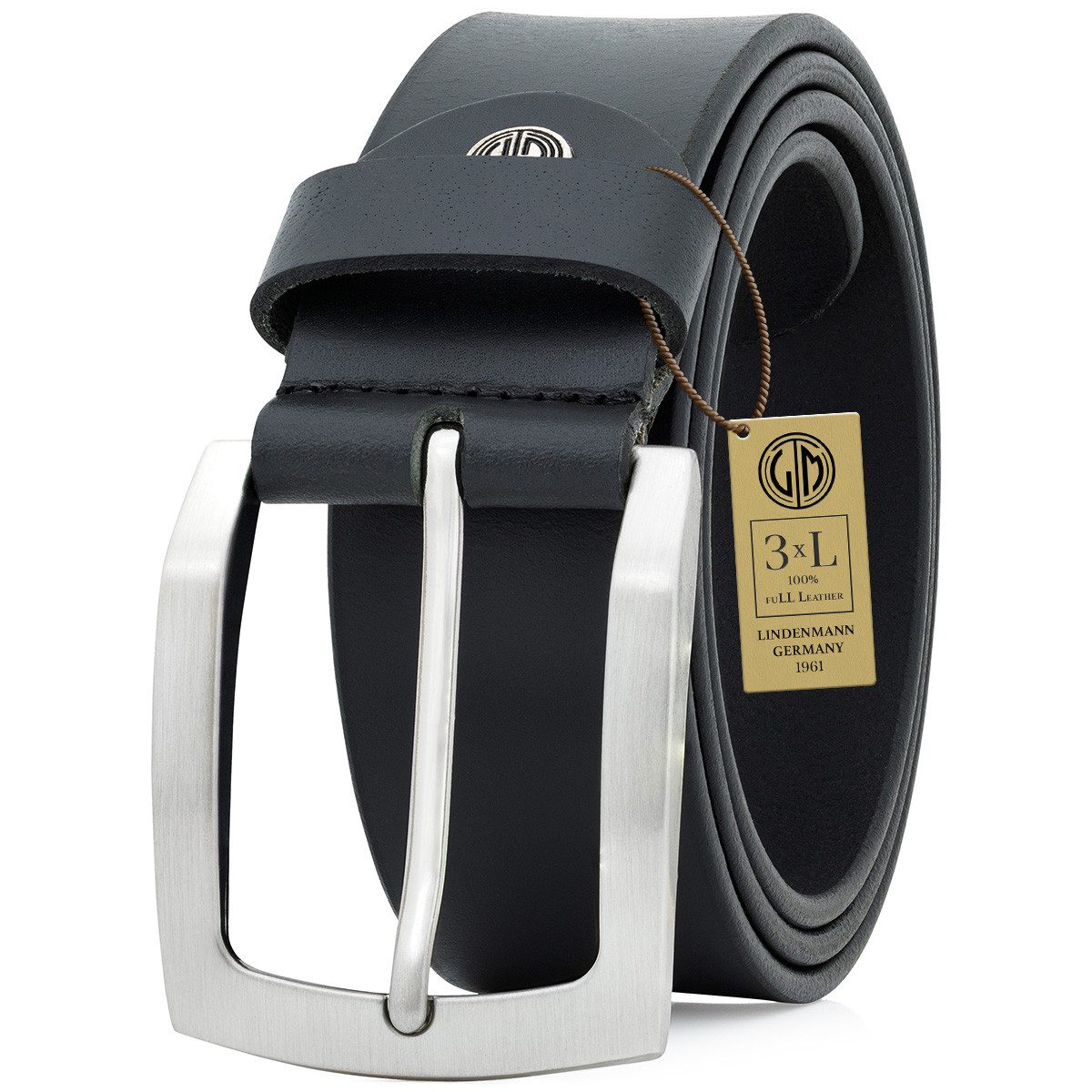 LINDENMANN Ledergürtel