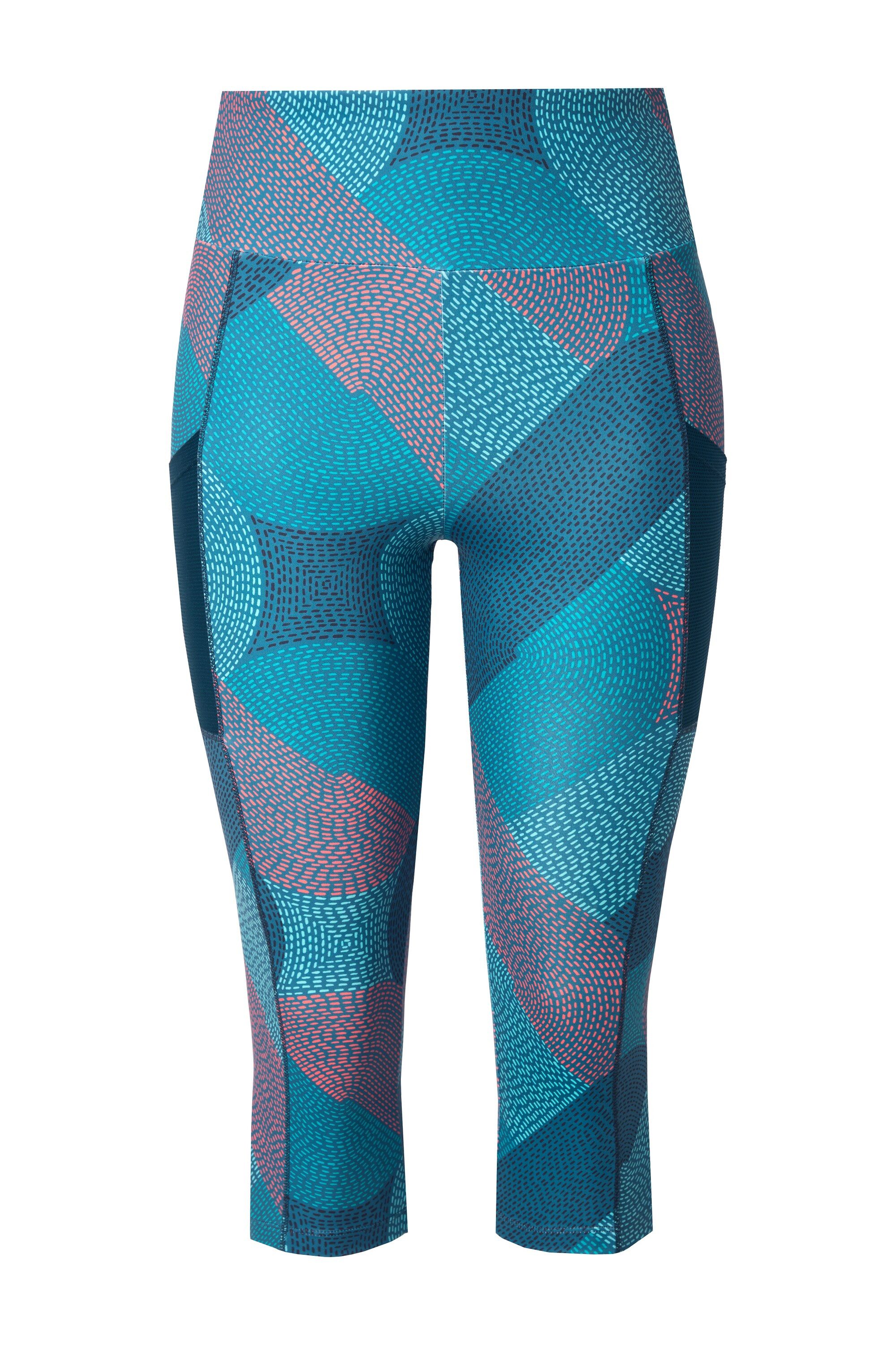 Ulla Popken Leggings 3/4-Funktionsleggings schnelltrocknend recycelt günstig online kaufen
