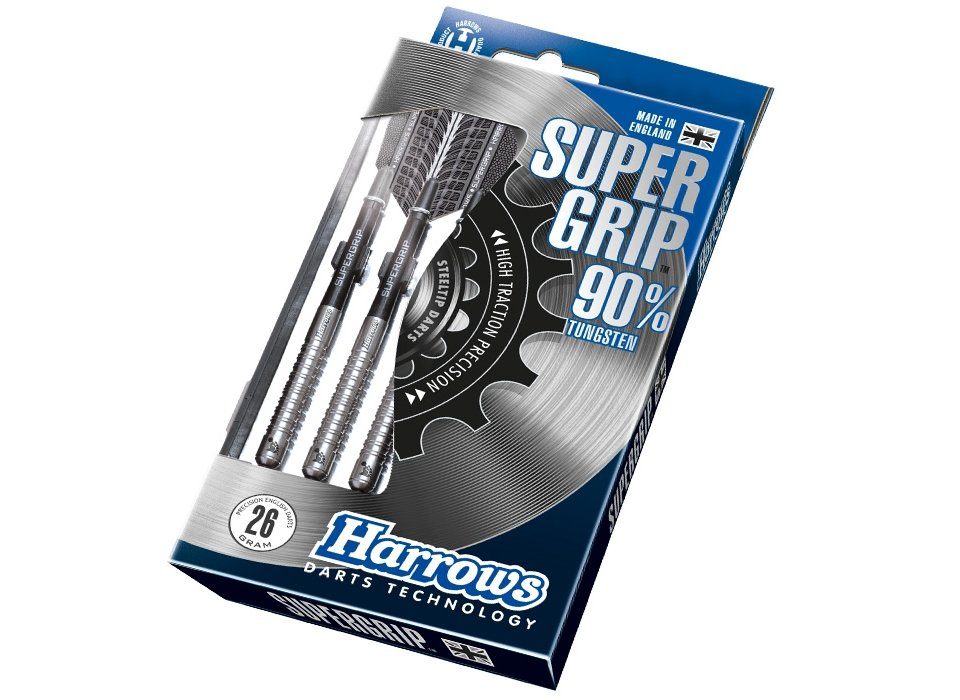 Harrows Dartpfeil HARROWS SUPERGRIP 90% STEEL -