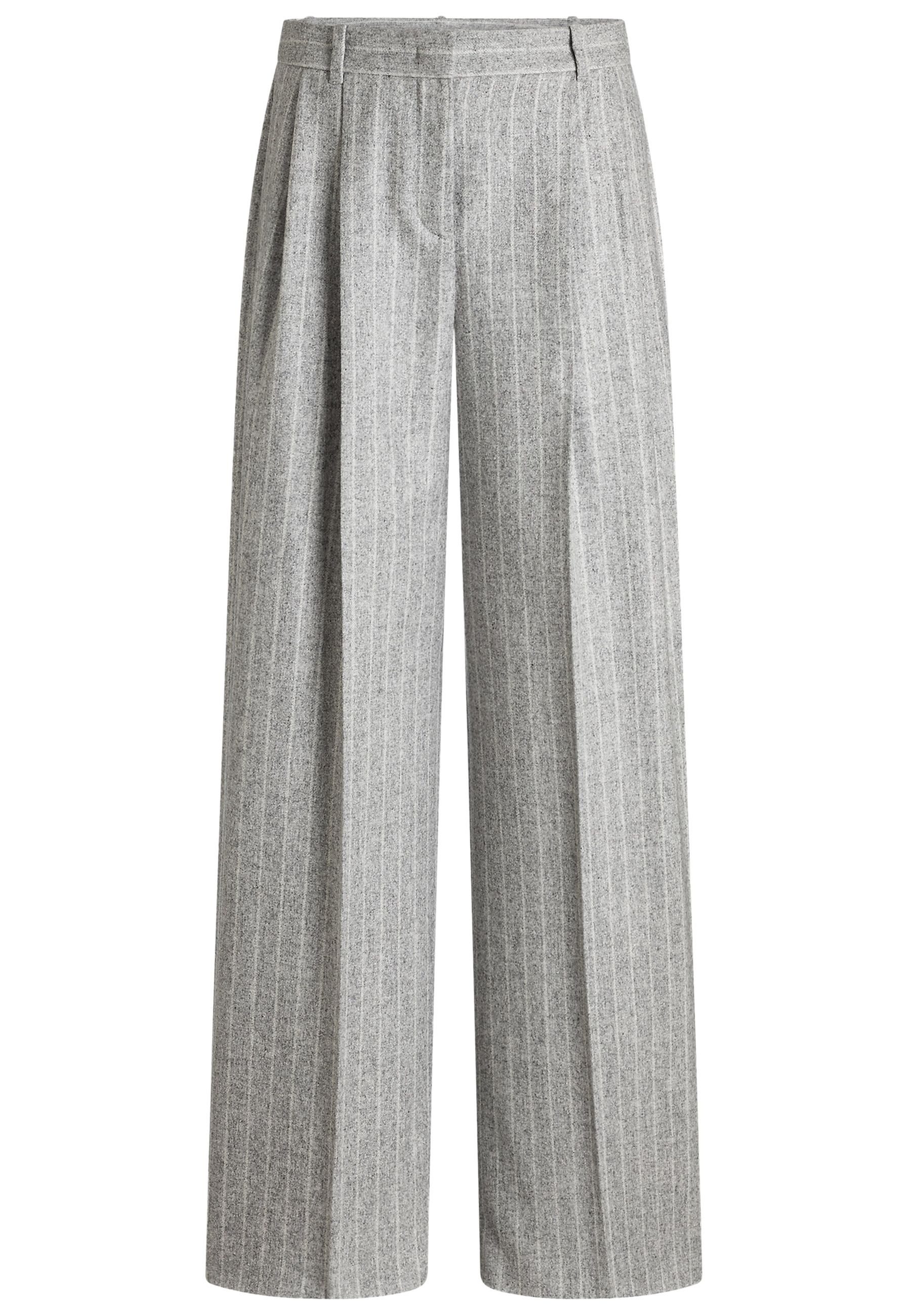 BOSS Stoffhose Tiana mit Nadelstreifen (1-tlg)