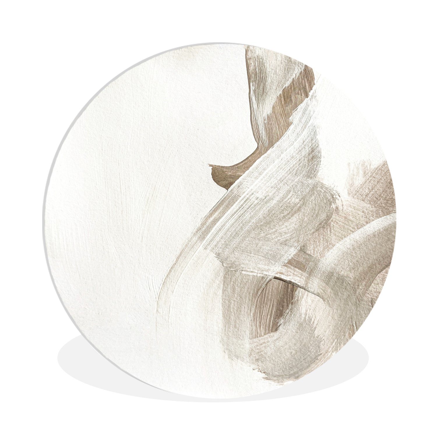 Gemälde Abstrakt - Moderne Kunst - Beige