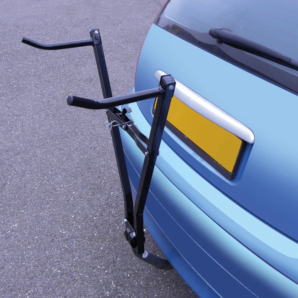 Carpoint mit (1-tlg) Fahrradträger Anhängerkupplung 30kg, Dachfahrradträger auf Kennzeichenhalter