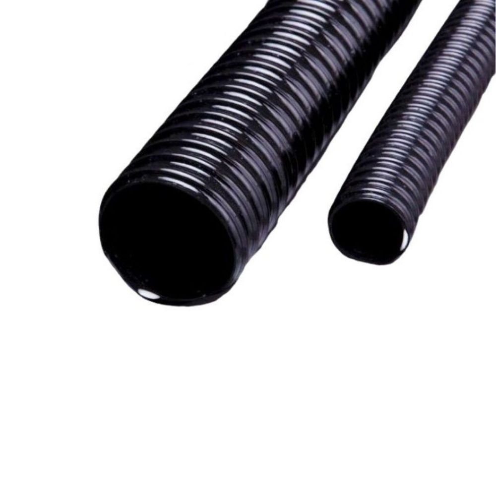Aquaone Spiralschlauch AquaOne Teichschlauch Spiralschlauch 32 mm 1" Meterware schwarz Top Qualität Rolle pvc lichtundurchlässig Pumpe Filter – Bild 3 von 5
