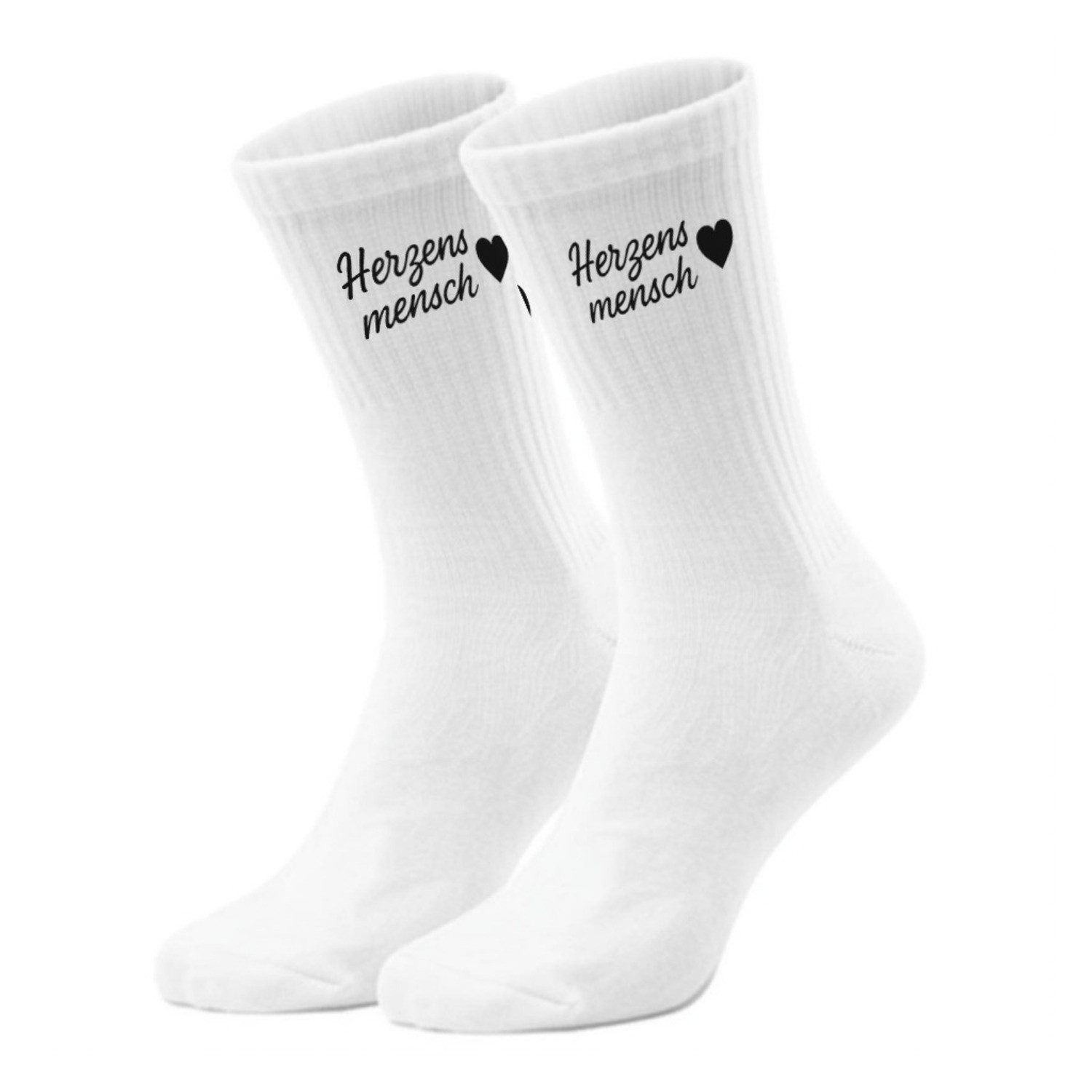 Freizeitsocken epicsocks Heartful Herzensmensch Socken in 37-41 im Paar