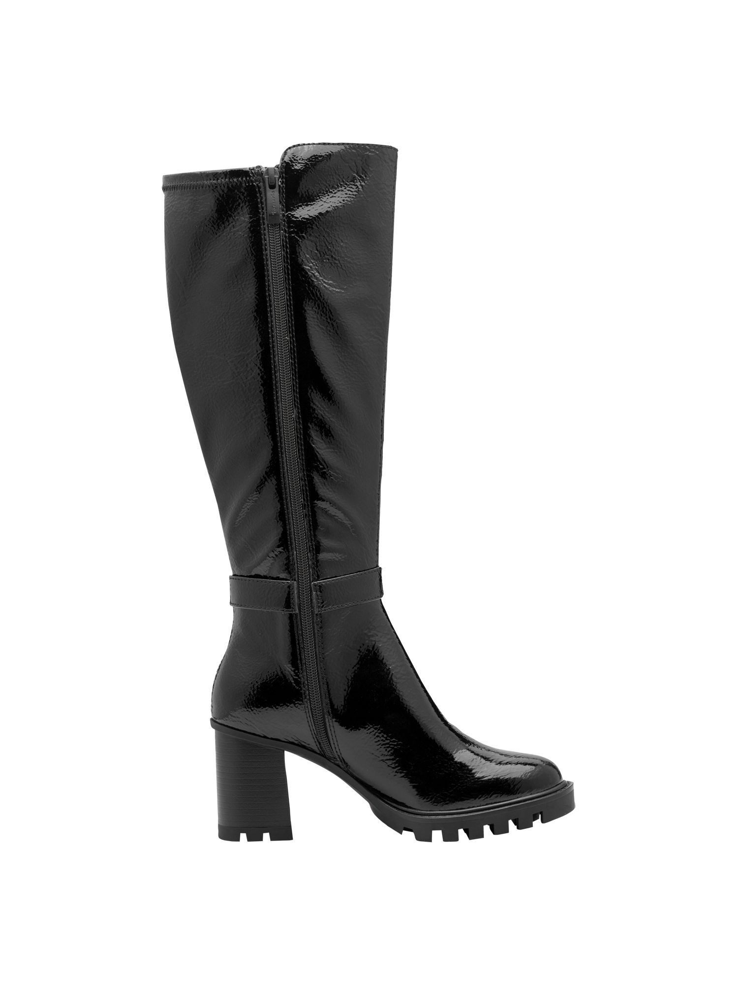 Tamaris ANTIshokk, TOUCH-IT mit Reißverschluss kein Absatz Stiefel ANTIshokk