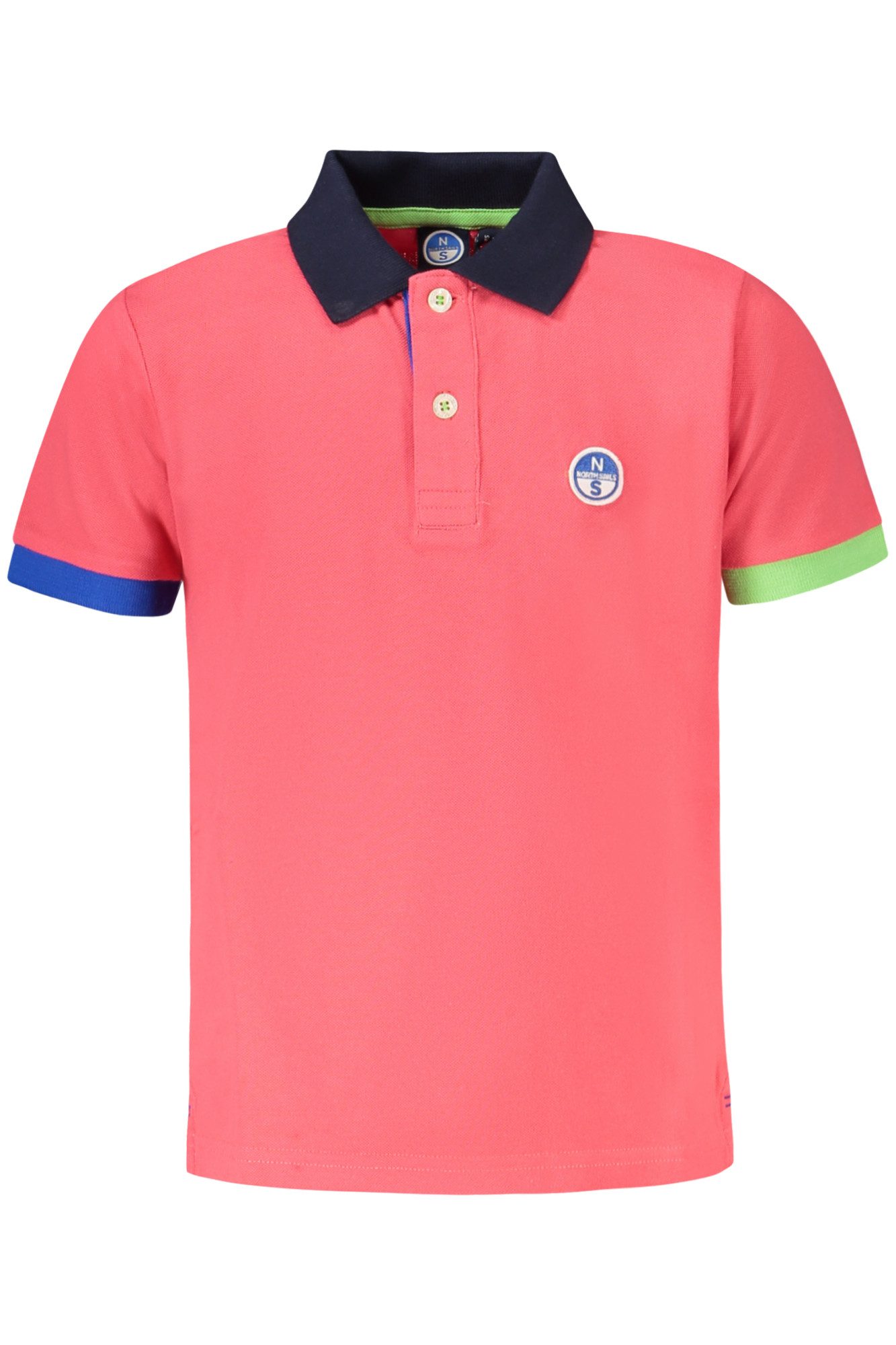 North Sails Poloshirt Rosa Kurzarm-Poloshirt für Kinder mit