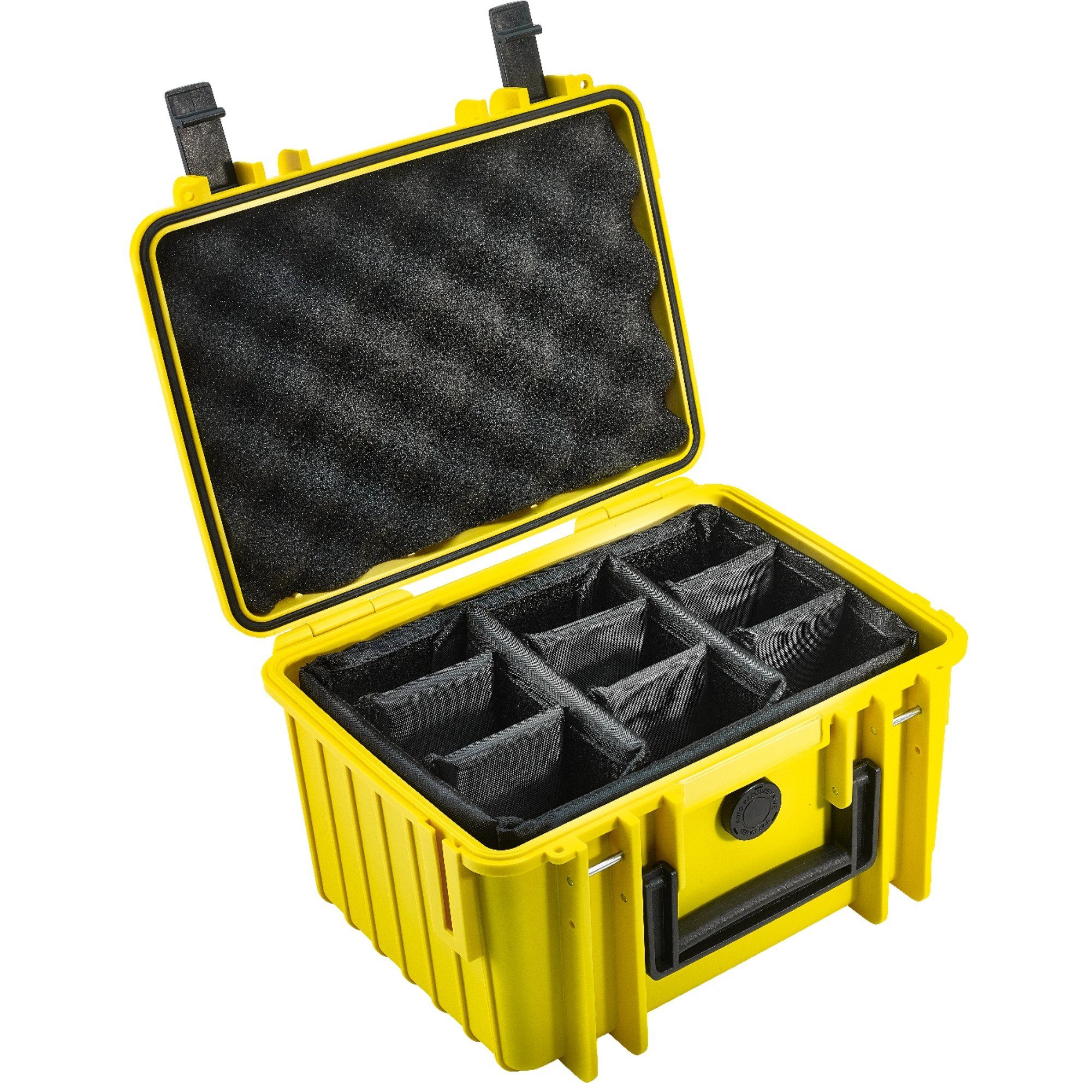 Koffer 2000 Pro, Mini outdoor 3 B&W Case Typ Aufbewahrungstasche B&W DJI