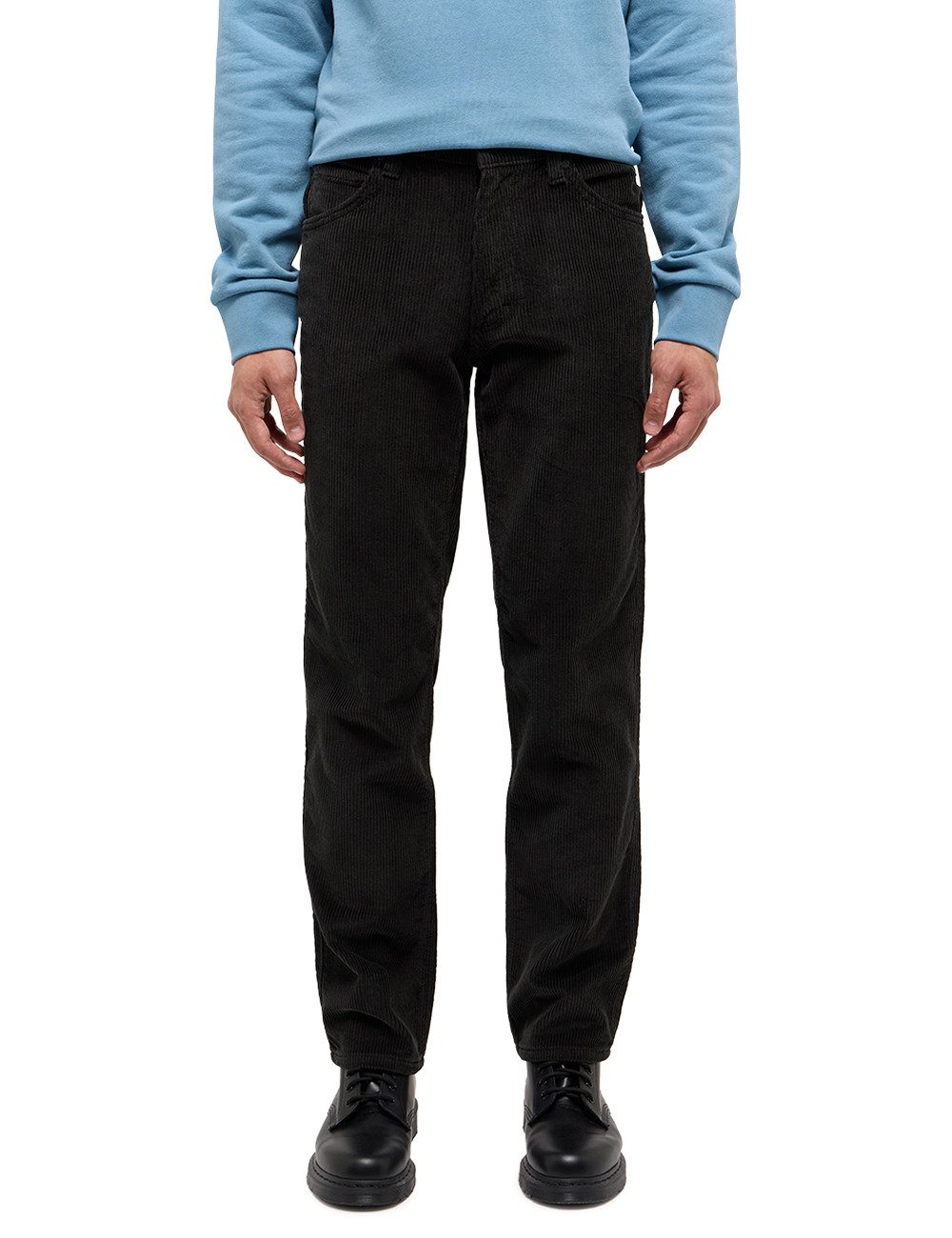 MUSTANG Herren Jeans 'Tramper Straight': Lässige Straight Fit Hose Mit Used-Optik