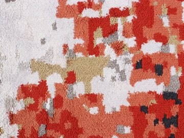 Teppich Living, carpetfine, rechteckig, Höhe: 5 mm, Vintage Look, Viskose in Seidenoptik, Wohnzimmer
