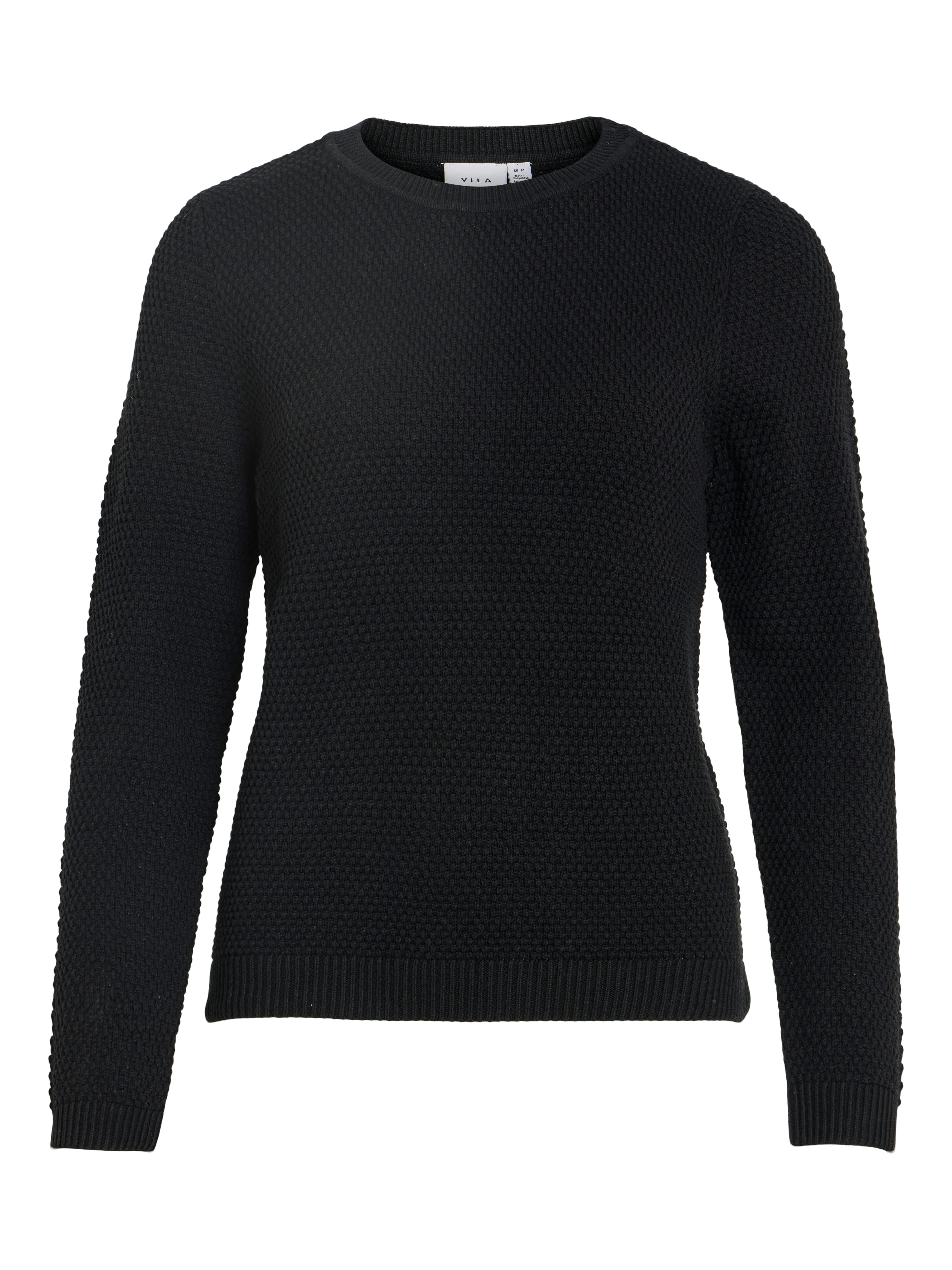 Vila Rundhalspullover VIDALO O-NECK L/S KNIT günstig online kaufen