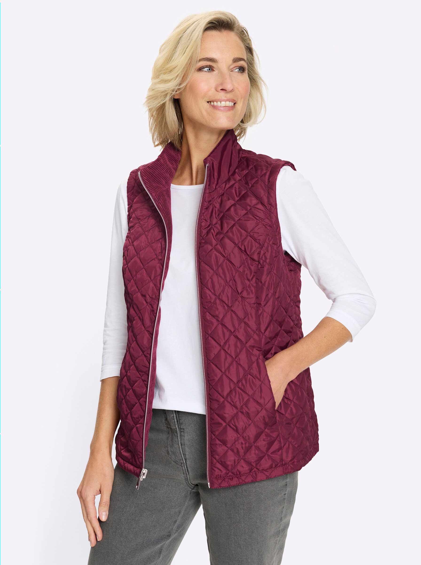 Sieh an! Jerseyweste Wendeweste