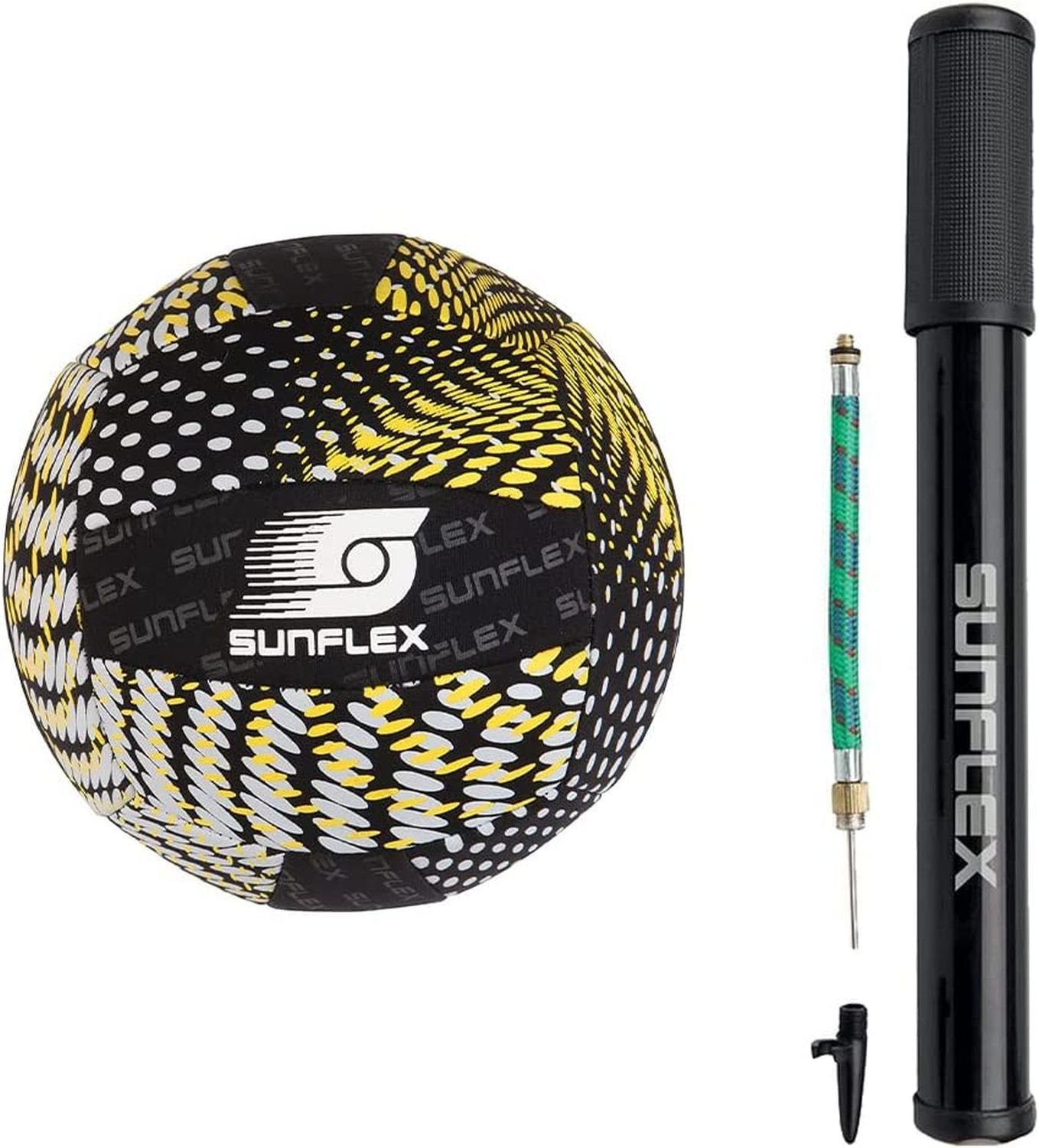 Sunflex Beachball Ball Splash Größe 3 schwarz inkl. Pumpe
